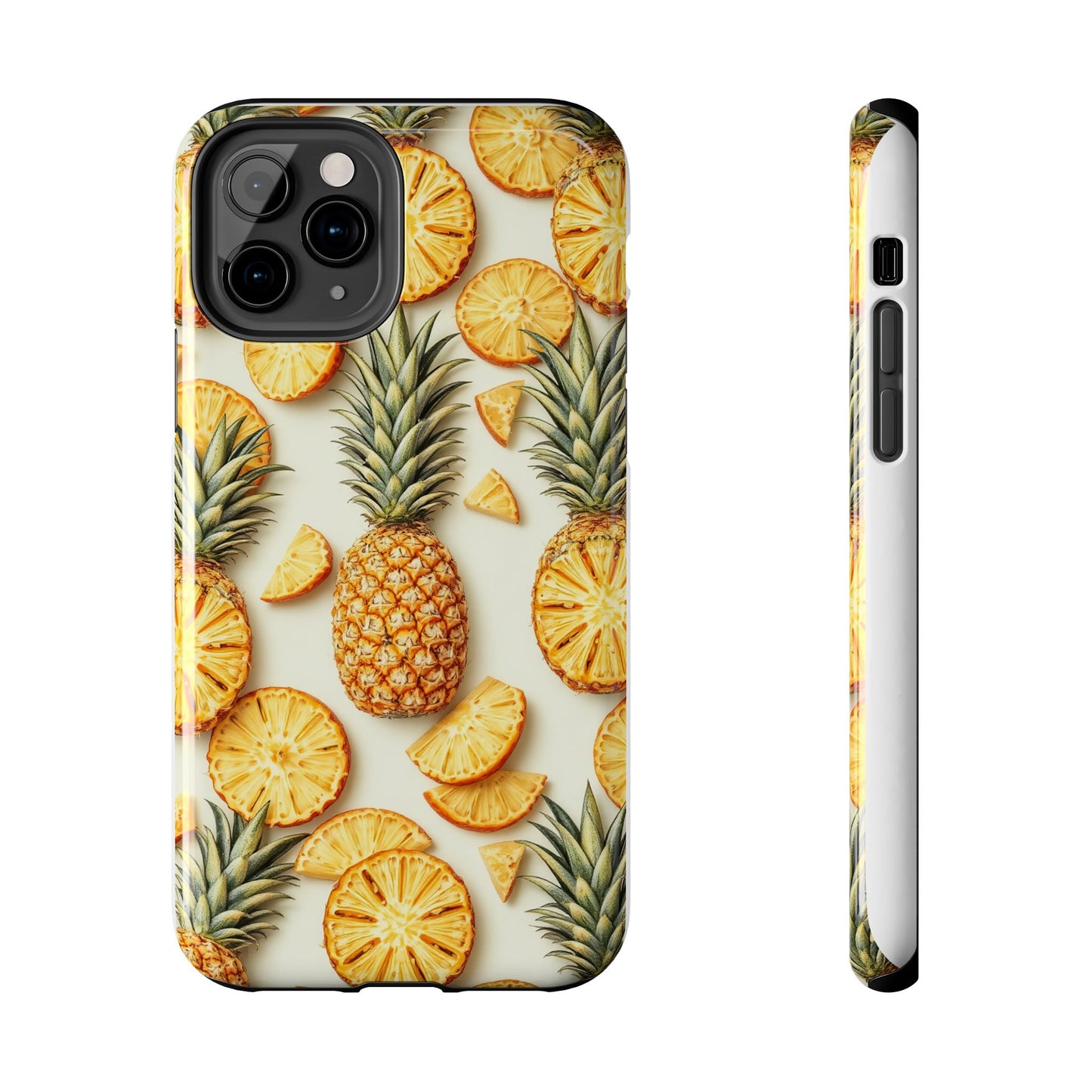 Tropical Pineapple Phone Case - Tough Phone Protector for Summer Vibes