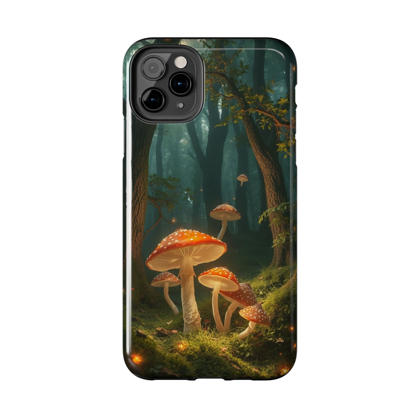 Whimsical Mushroom Tough Phone Case - Forest Fantasy Design