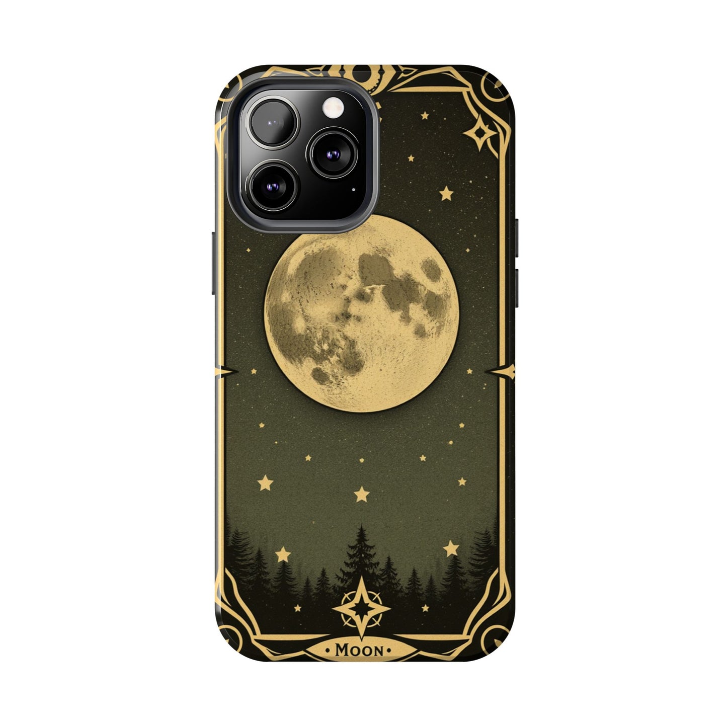 Celestial Moon Phone Case - Tough & Stylish for Star Lovers