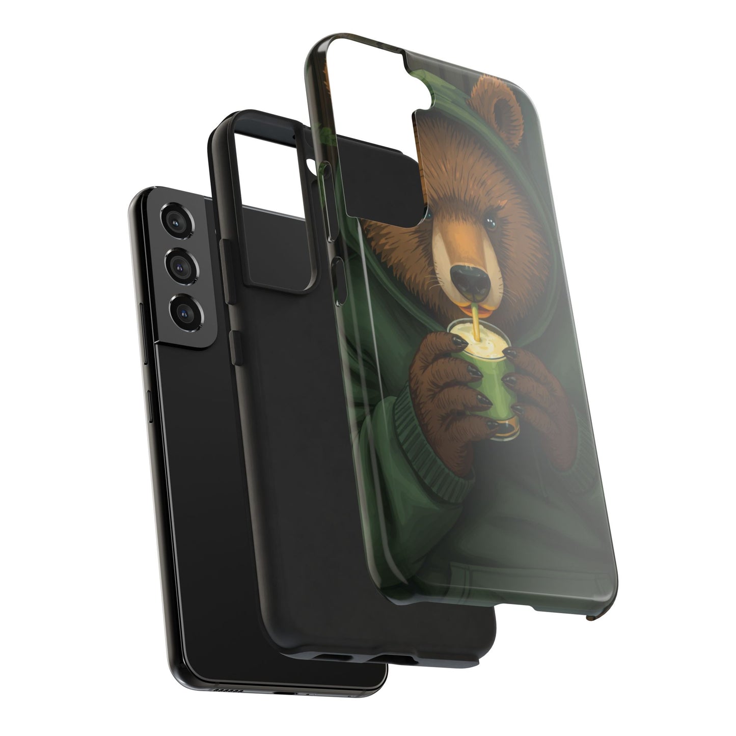 Cute Bear Phone Case – Tough and Stylish Protection for Animal Lovers