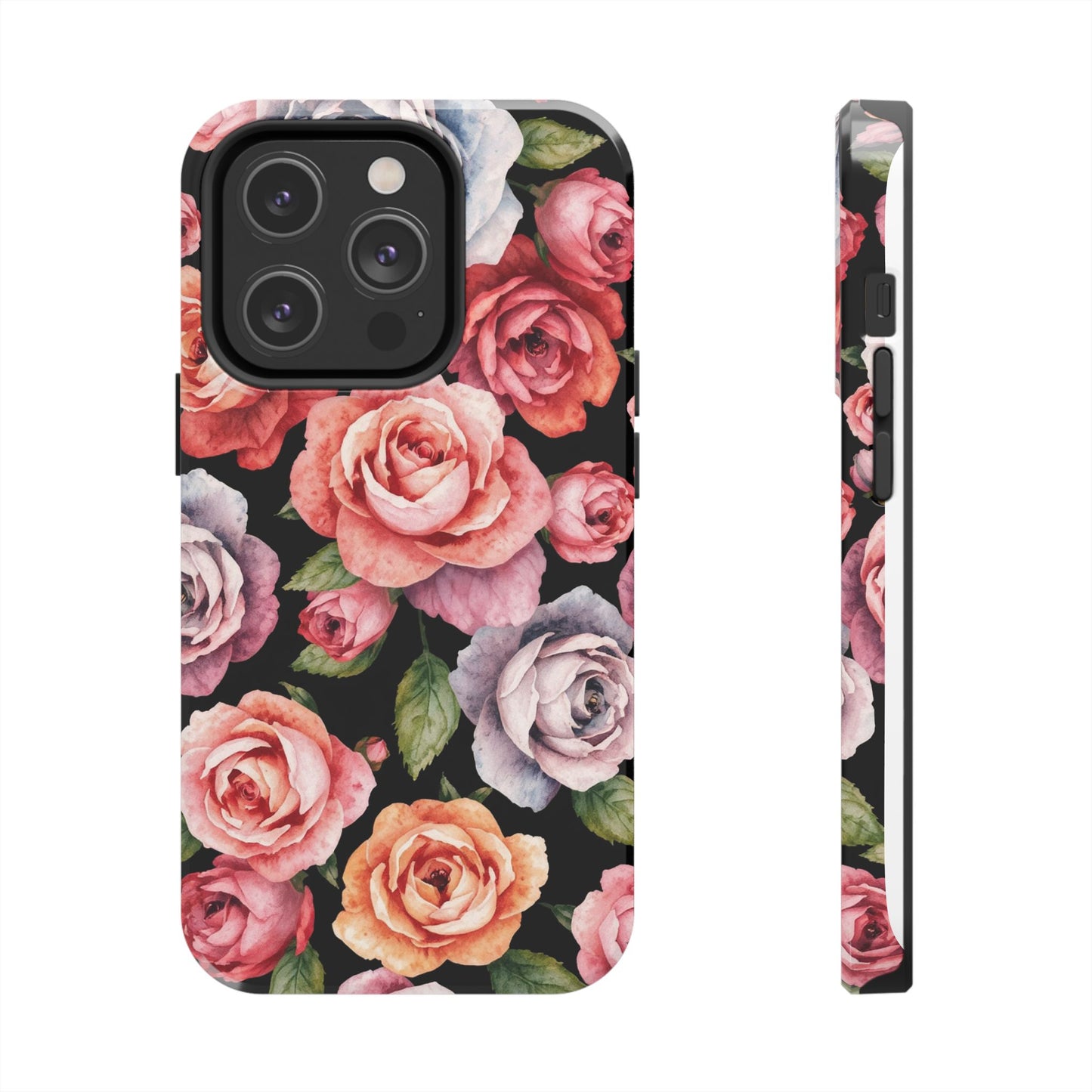 Elegant Floral Tough Phone Case - Perfect for Nature Lovers - for iPhone