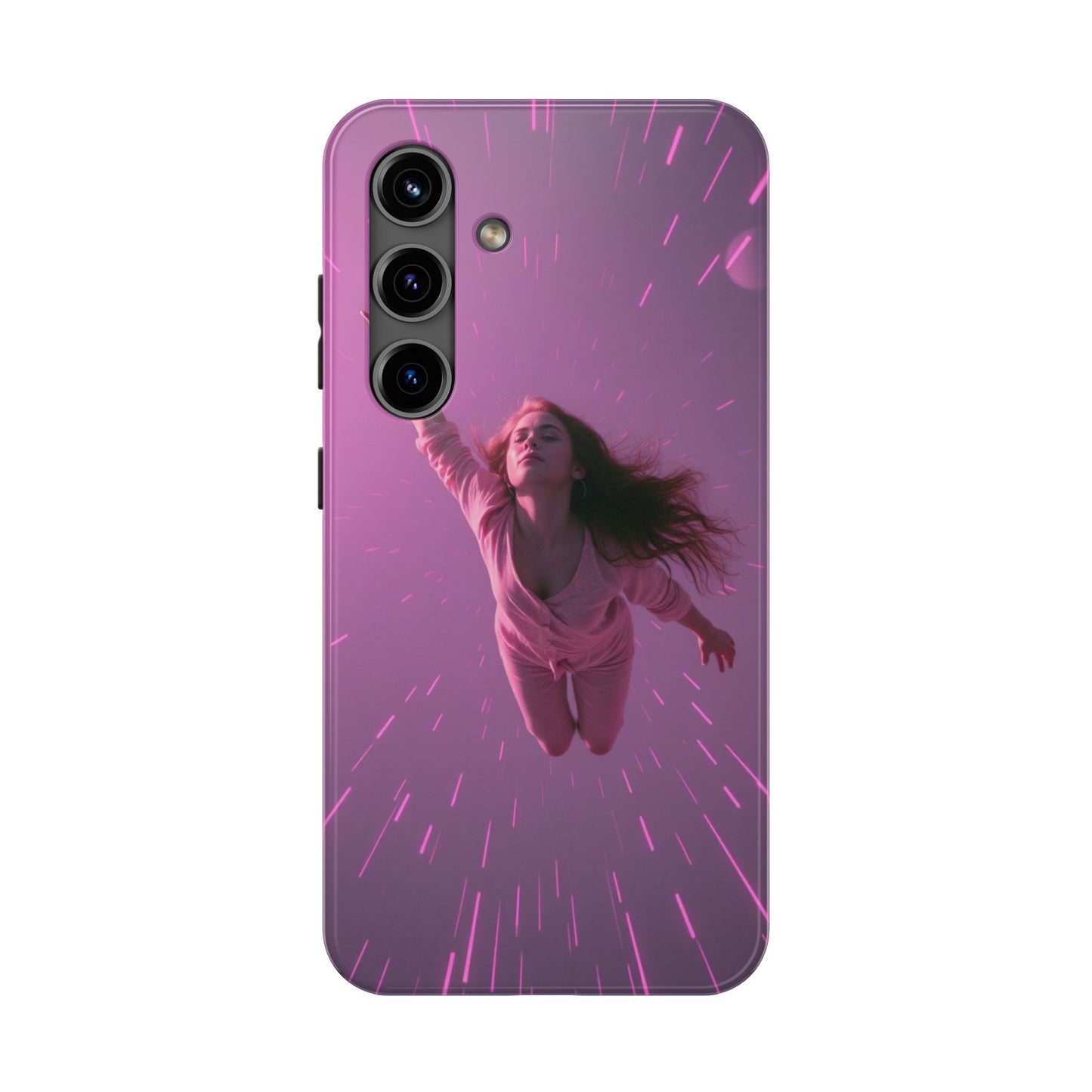 Inspirational Tough Phone Case - Cosmic Dreamer Design