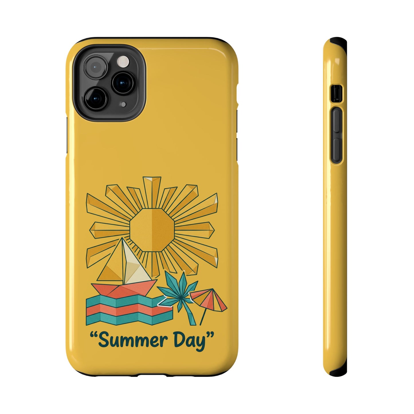 Summer Day Origami iPhone Case — Tough Protective Cover
