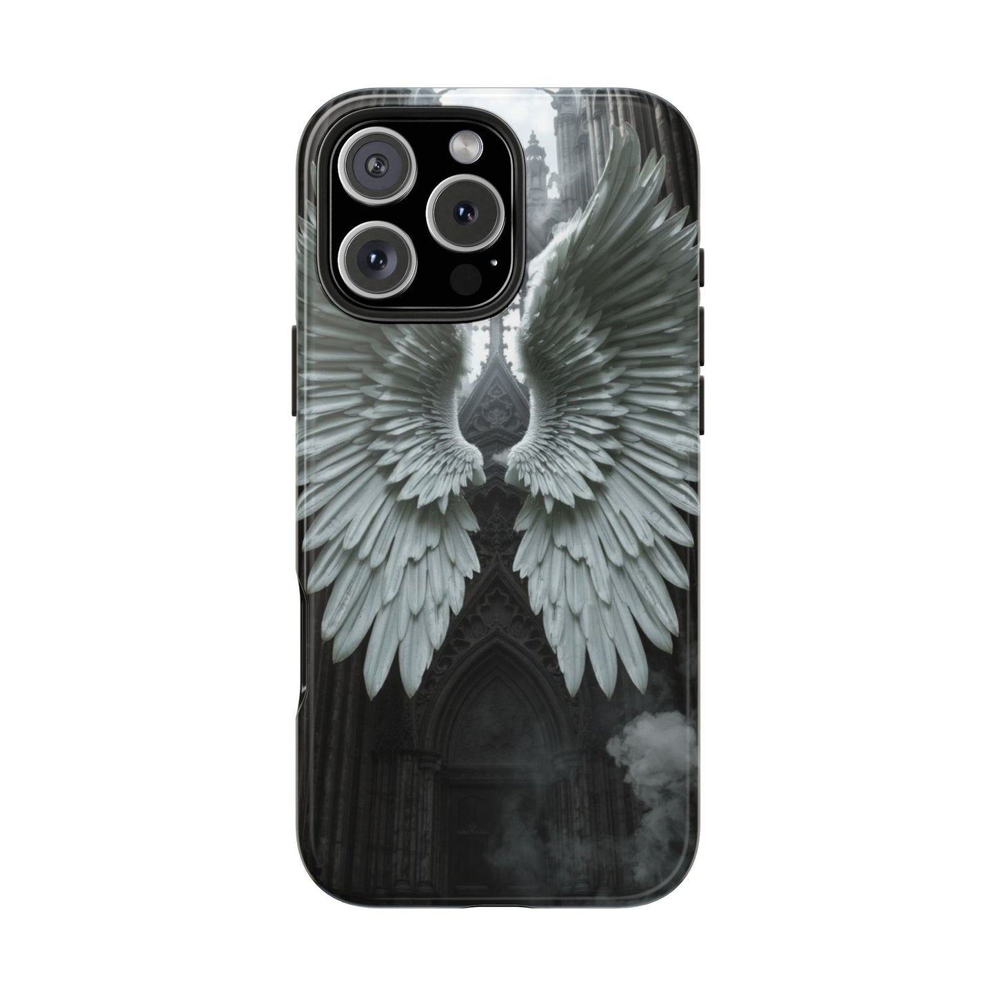Angel Wings Tough Phone Case - Durable & Stylish Protection for Creatives