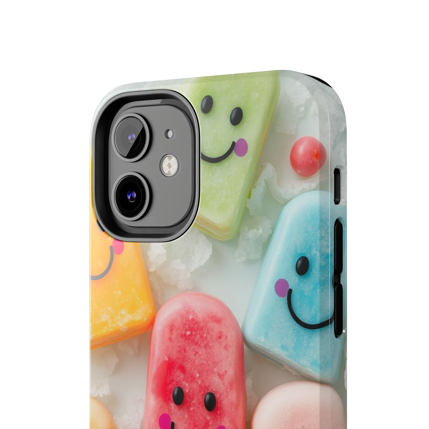 Cute Smile Popsicle Tough Phone Case - Fun Protection for Your Device