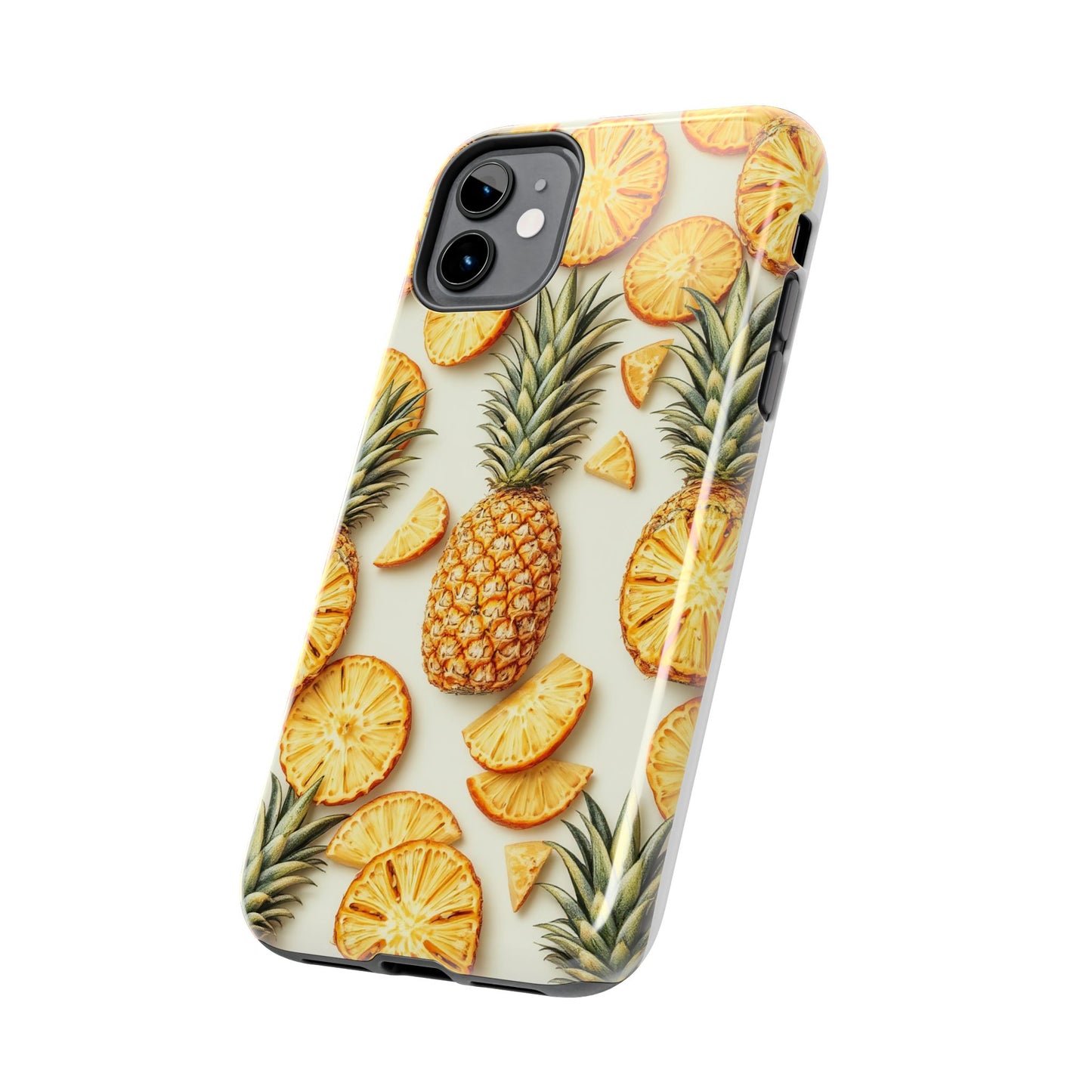 Tropical Pineapple Phone Case - Tough Phone Protector for Summer Vibes
