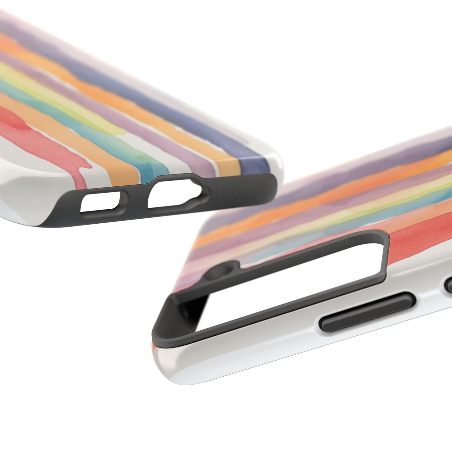 Colorful Watercolor Tough Phone Case - Stylish and Durable Cover for Creative Souls