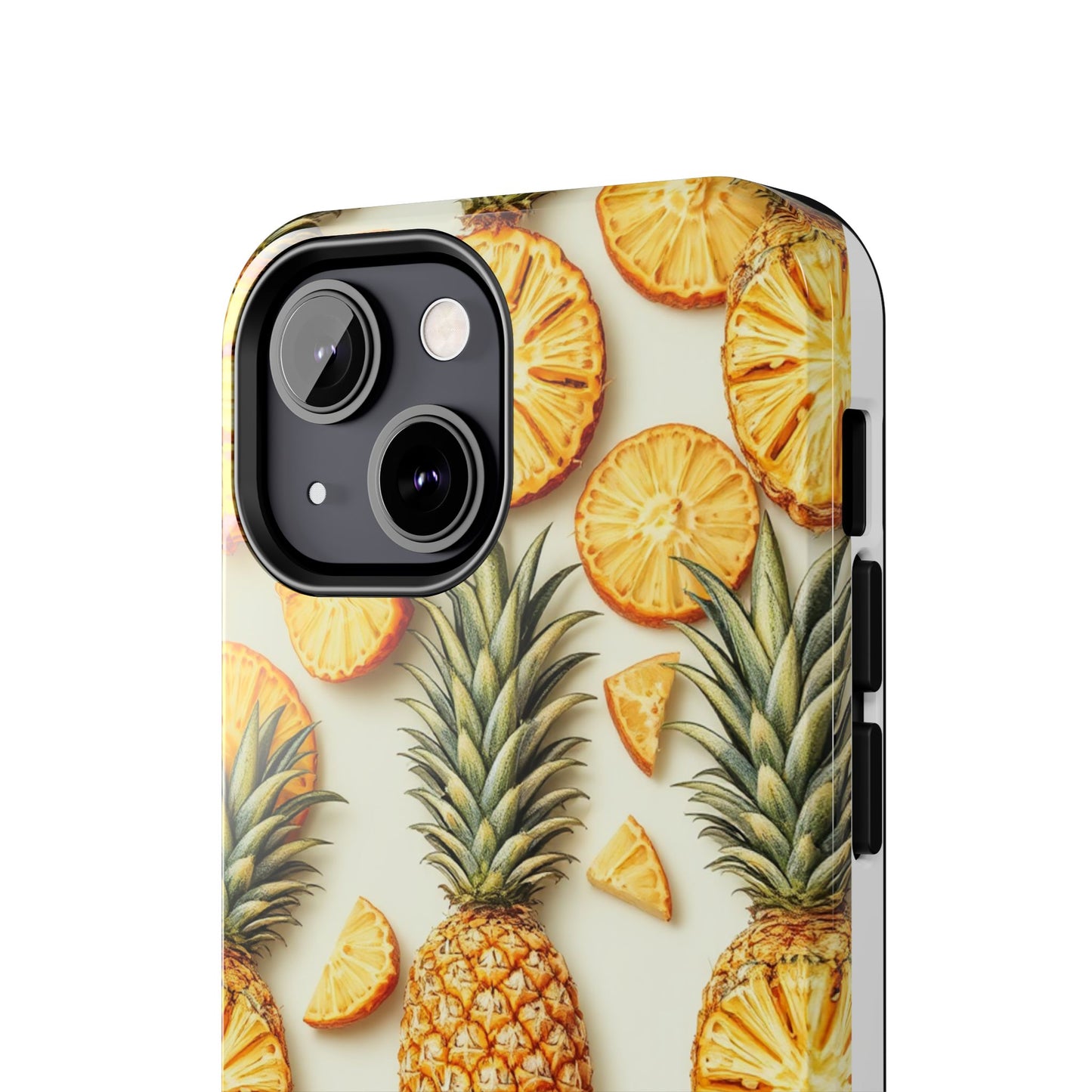 Tropical Pineapple Phone Case - Tough Phone Protector for Summer Vibes