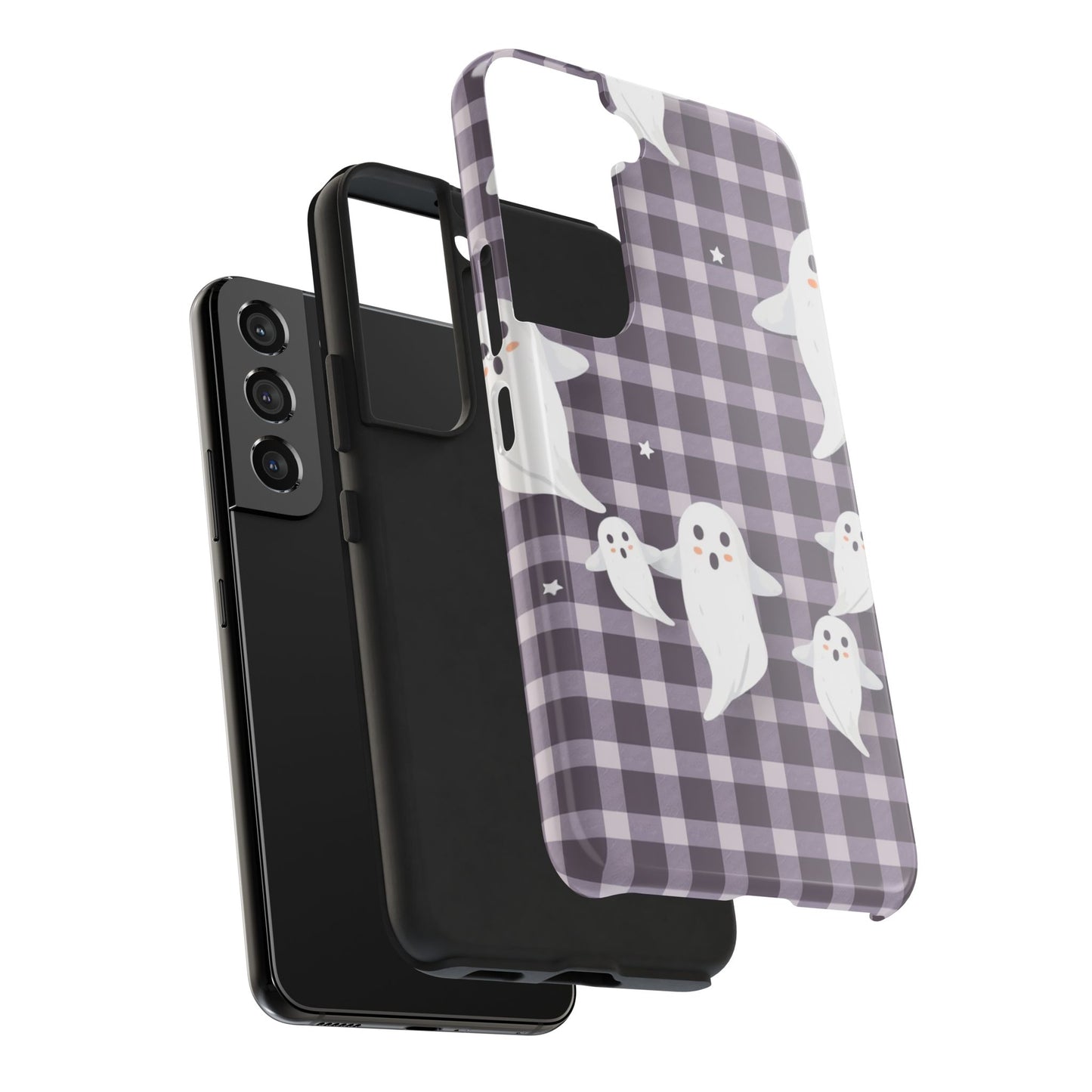 Cute Ghosts Tough Phone Case - Whimsical Halloween Design for Spooky Vibes