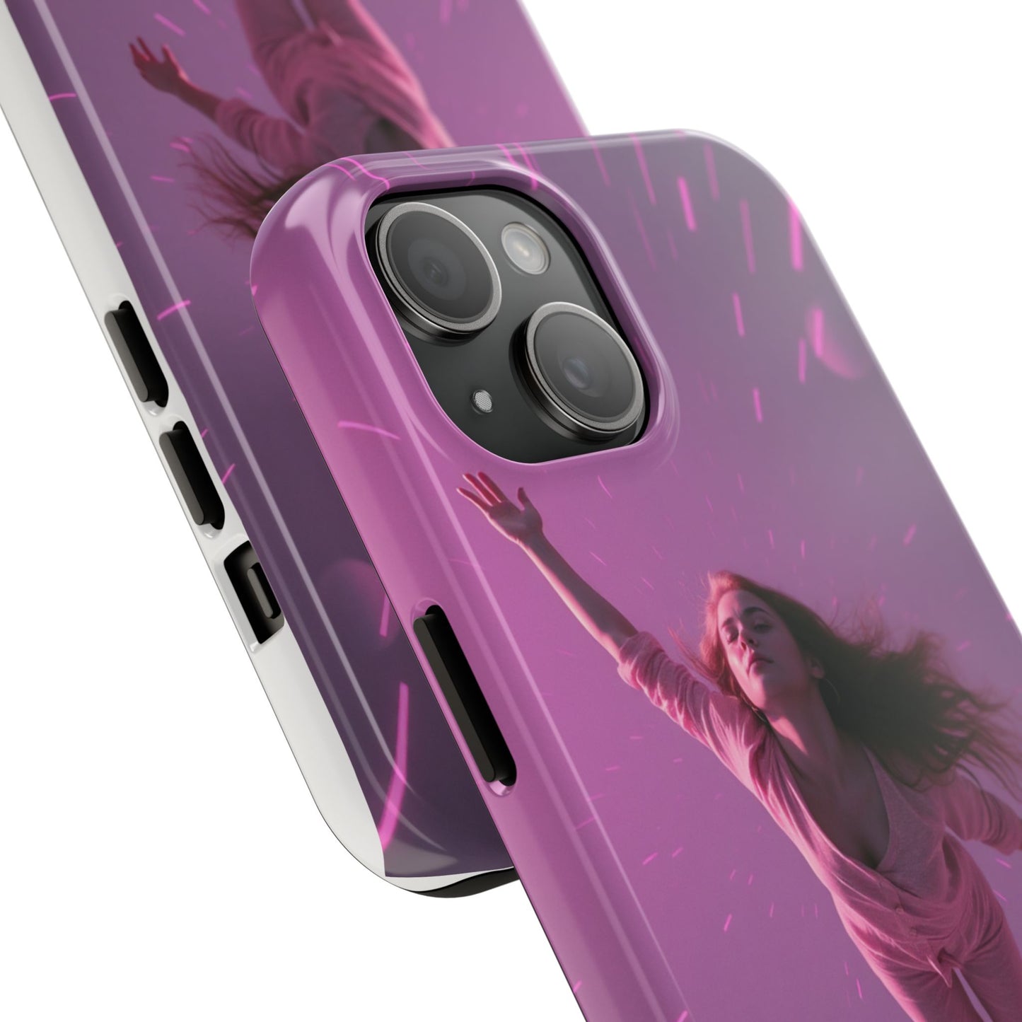 Inspirational Tough Phone Case - Cosmic Dreamer Design