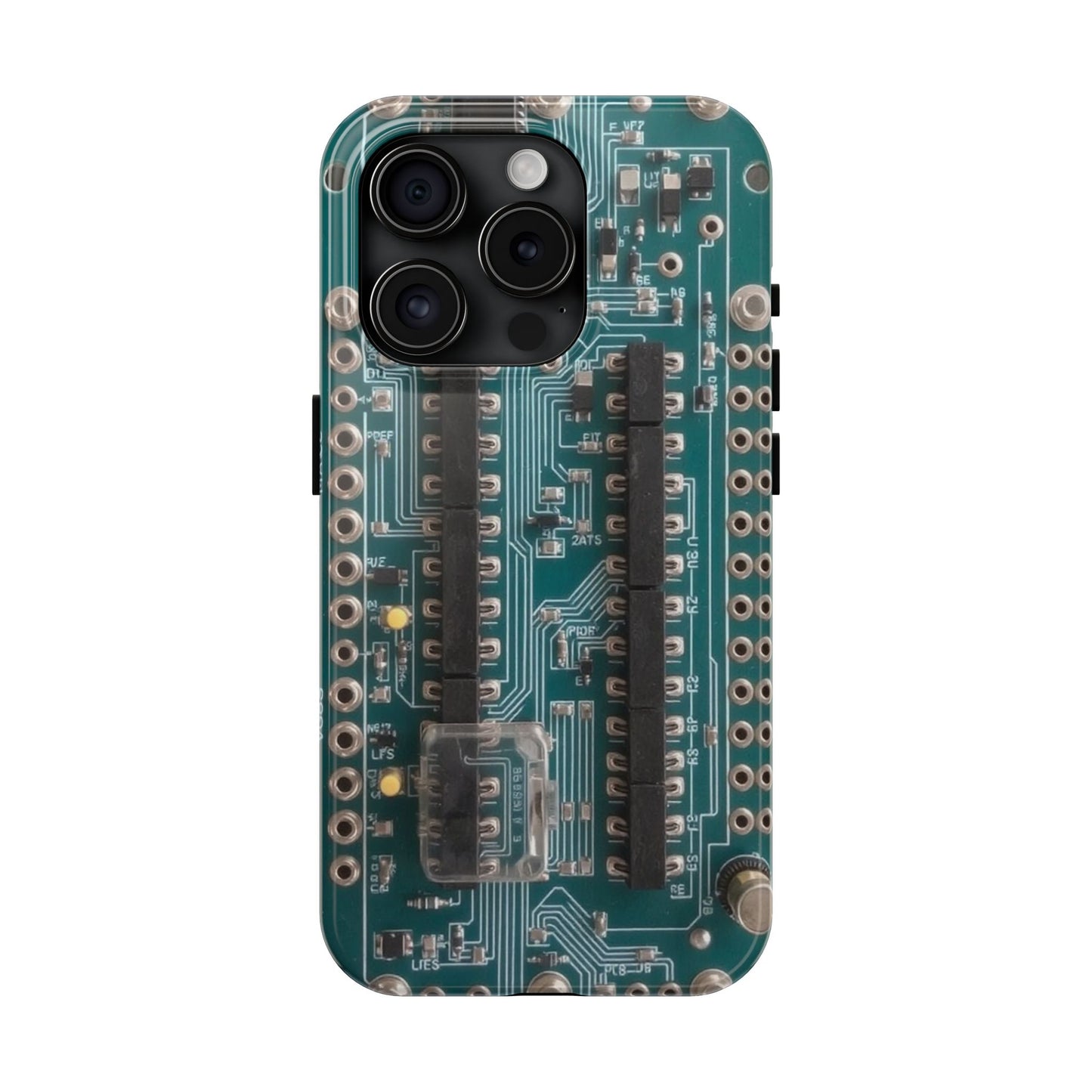 Old Circuits Design Tough Phone Case - for iPhone