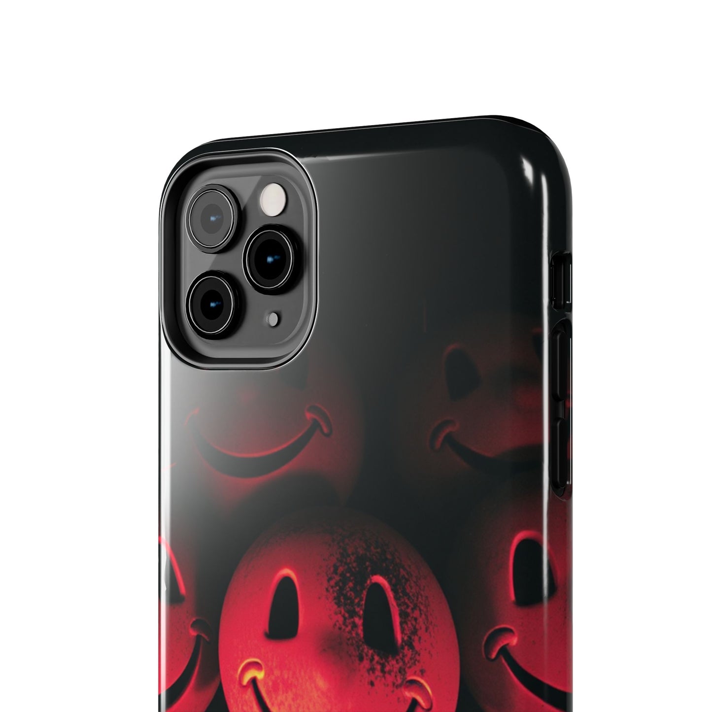 Smiley Face Tough Phone Case - Durable Protection with Fun Design