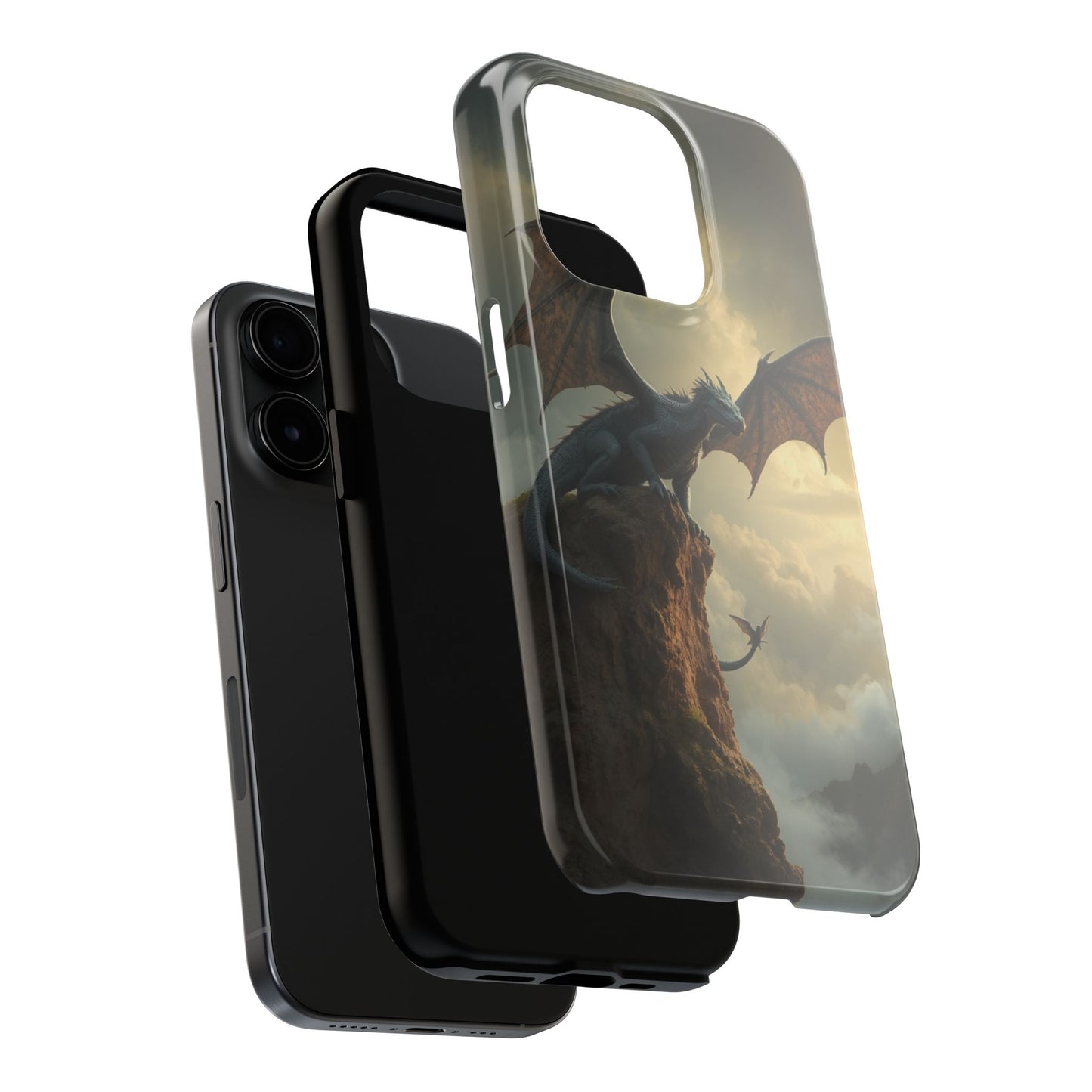 Dragon Fantasy Tough Phone Case - Durable Protection for Adventurers