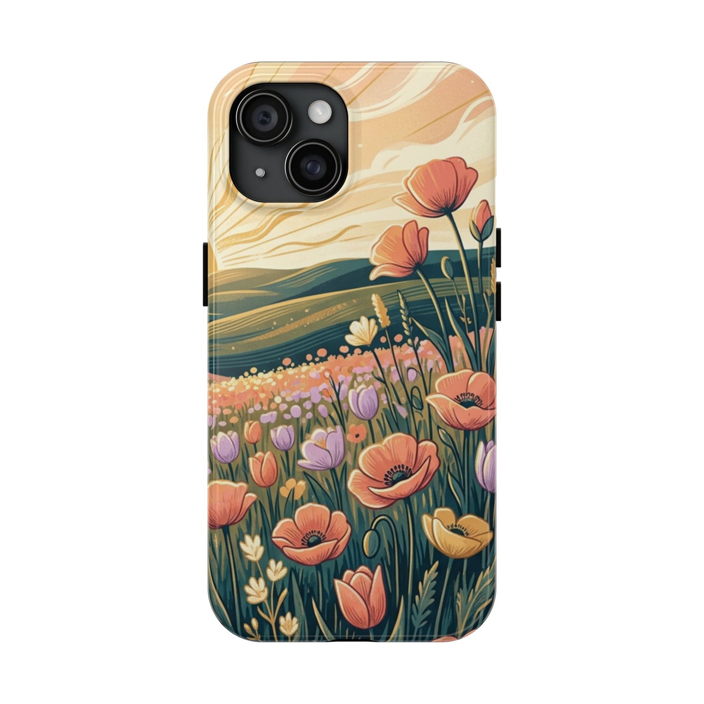 Floral Sunrise iPhone Case — Land of Flowers Design