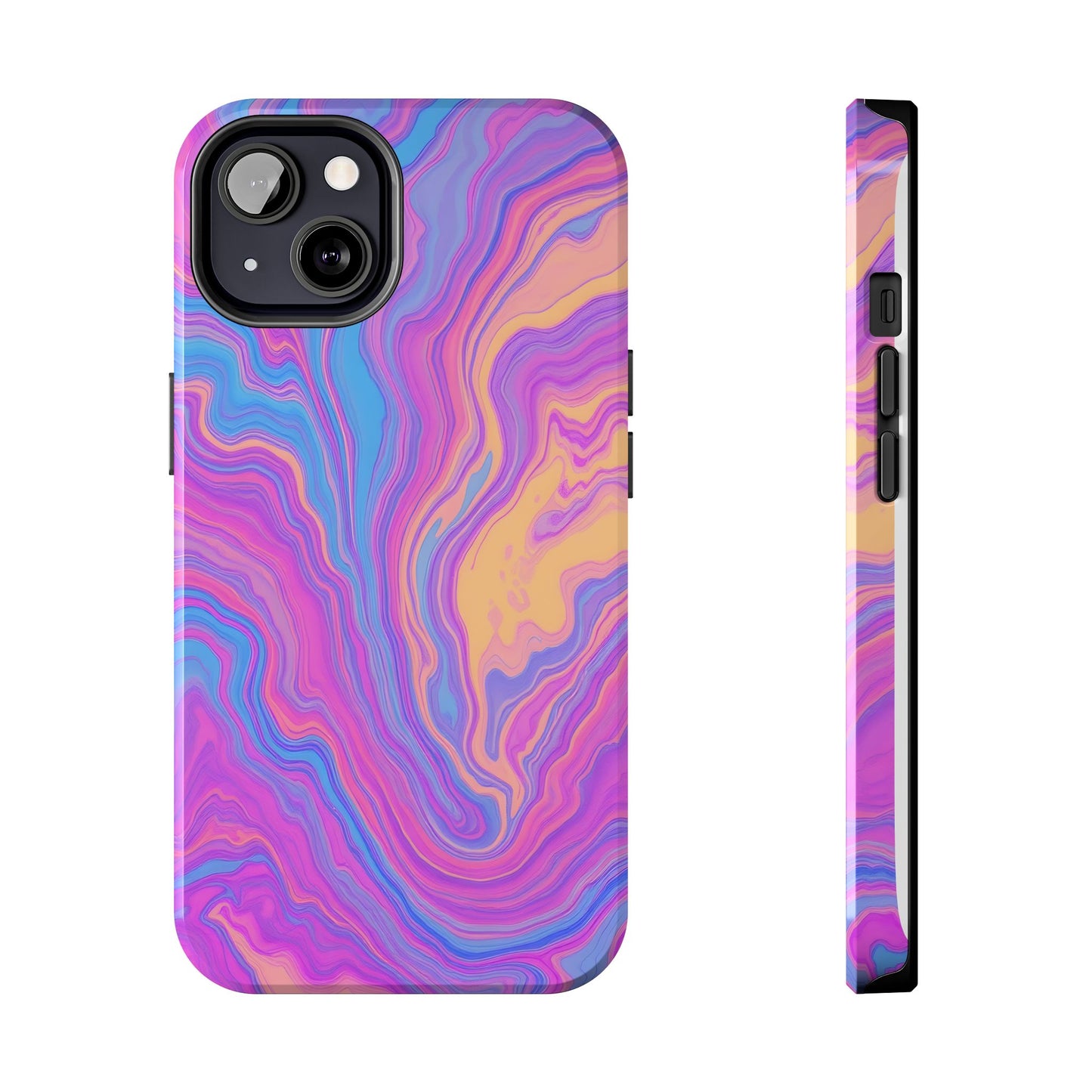 Pop Art Liquid Texture Marble Phone Case - Tough & Stylish Design - for iPhone