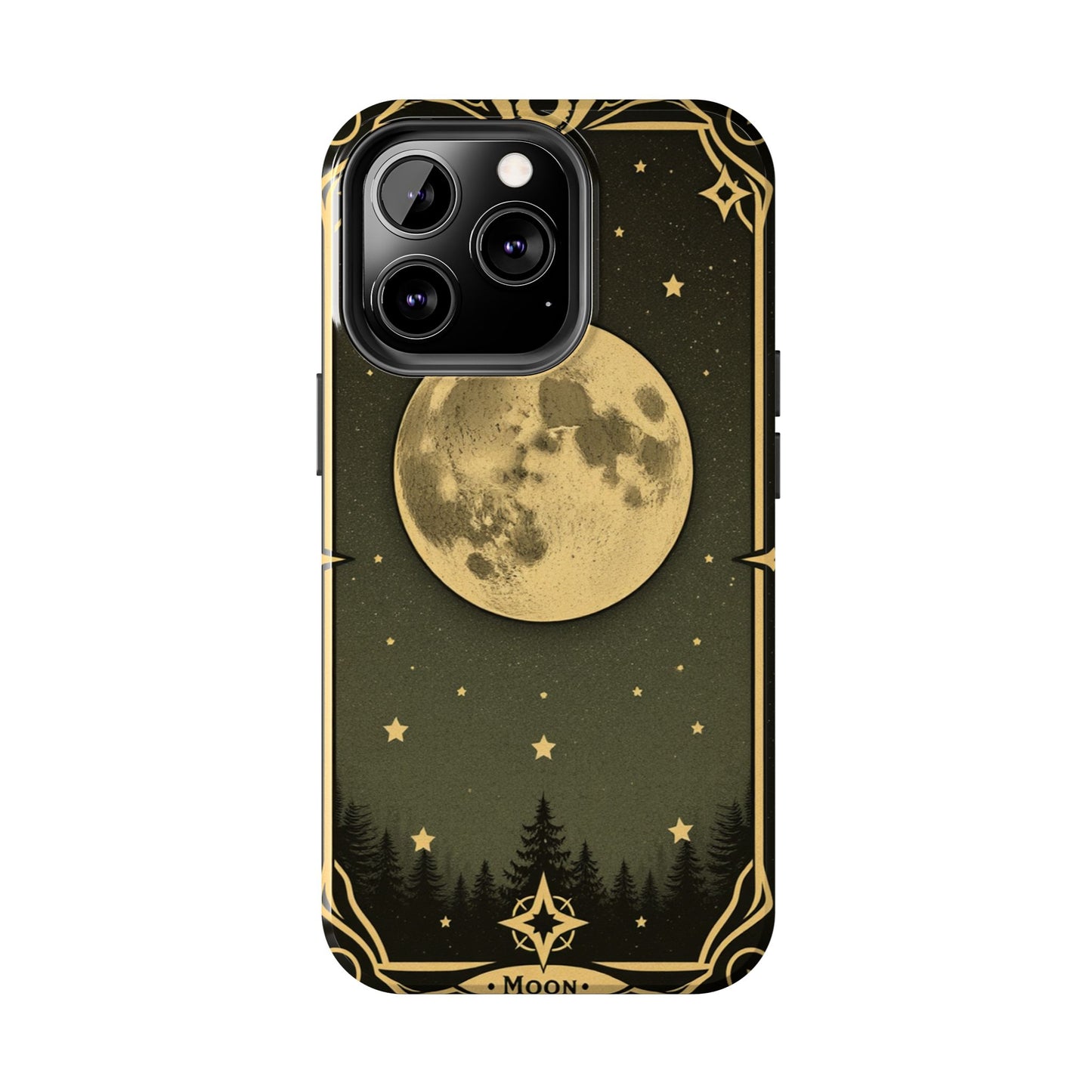 Celestial Moon Phone Case - Tough & Stylish for Star Lovers