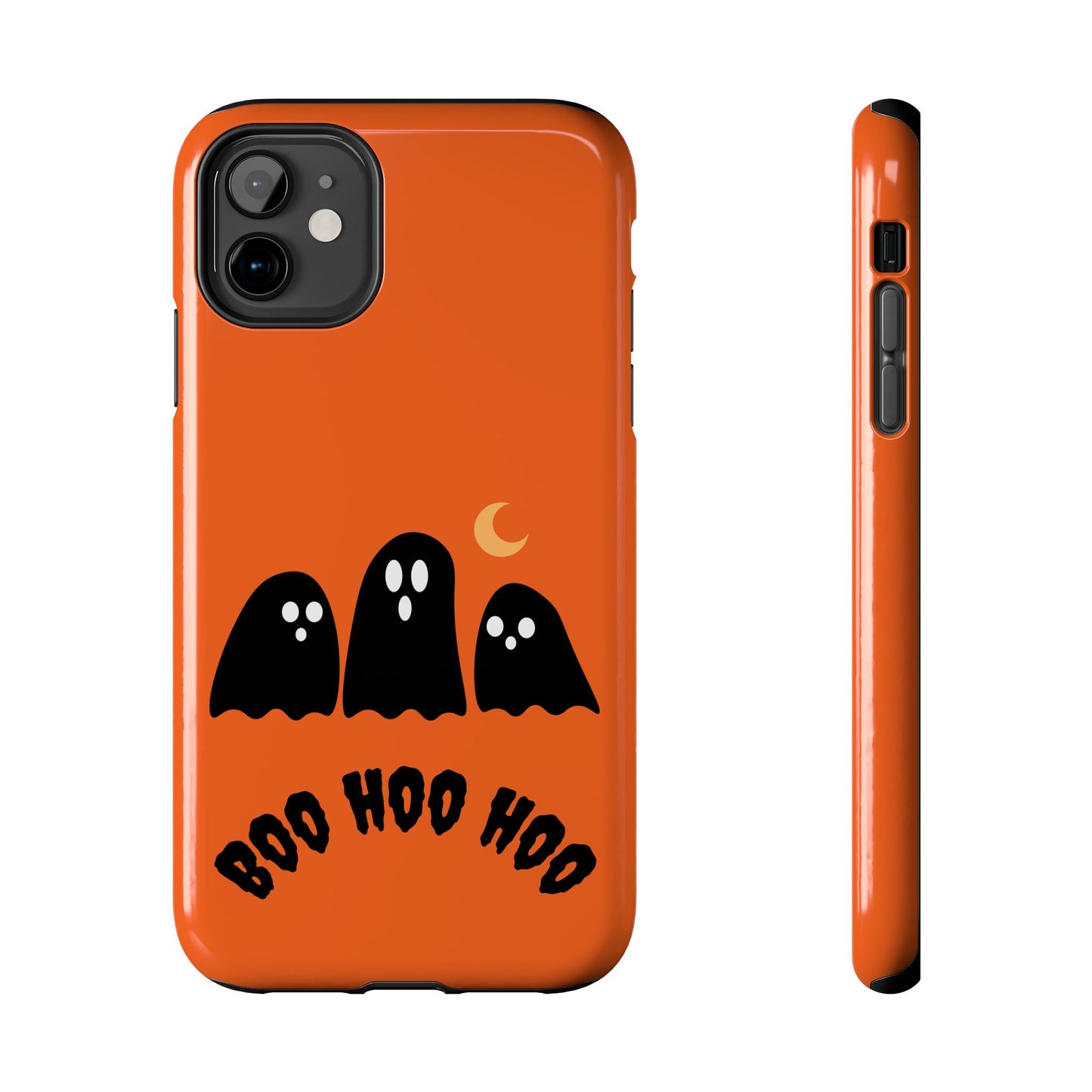 Halloween Ghost Phone Case - Boo Hoo Hoo Design - for iPhone