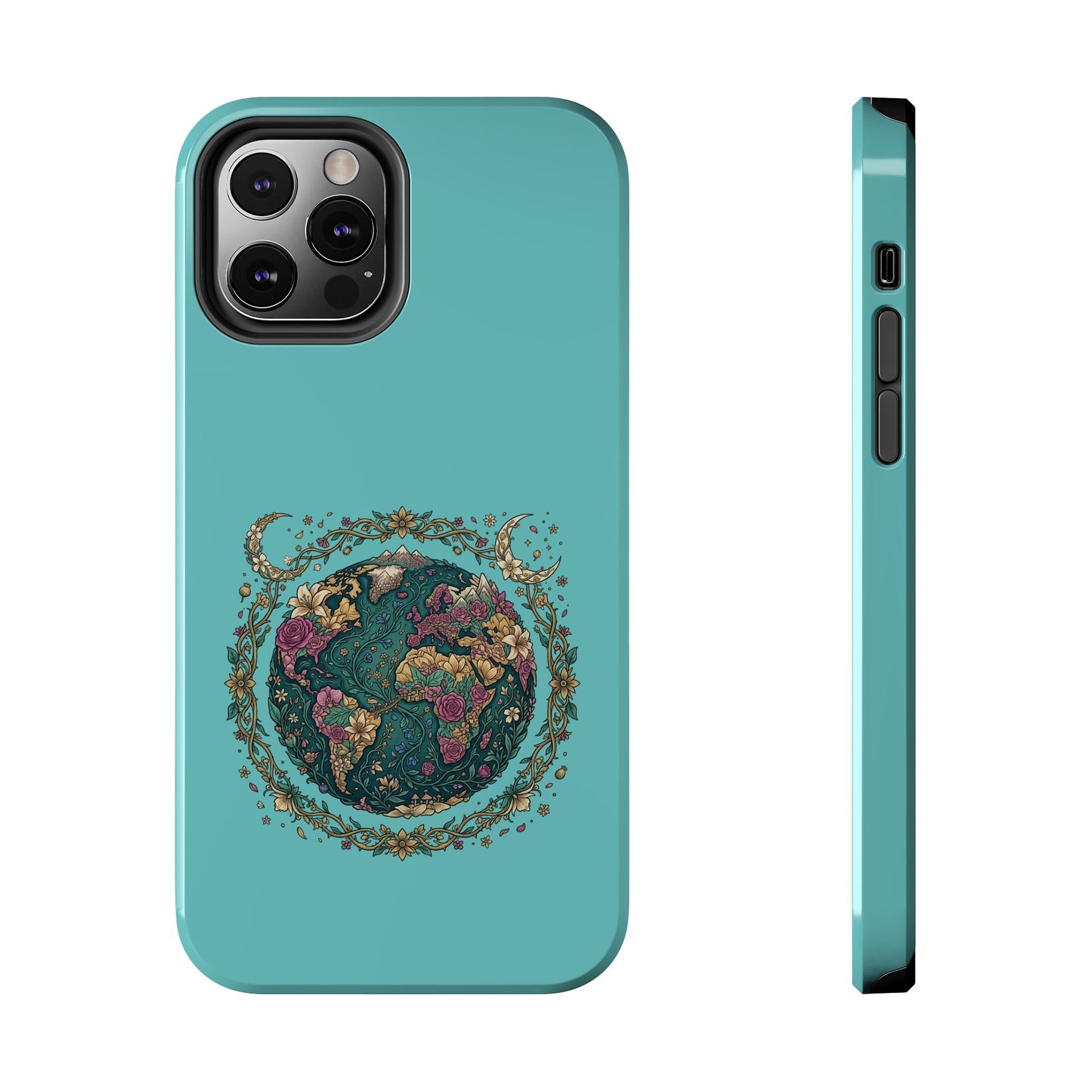 Mystical Floral Planet Phone Case — Tough Protective Phone Case