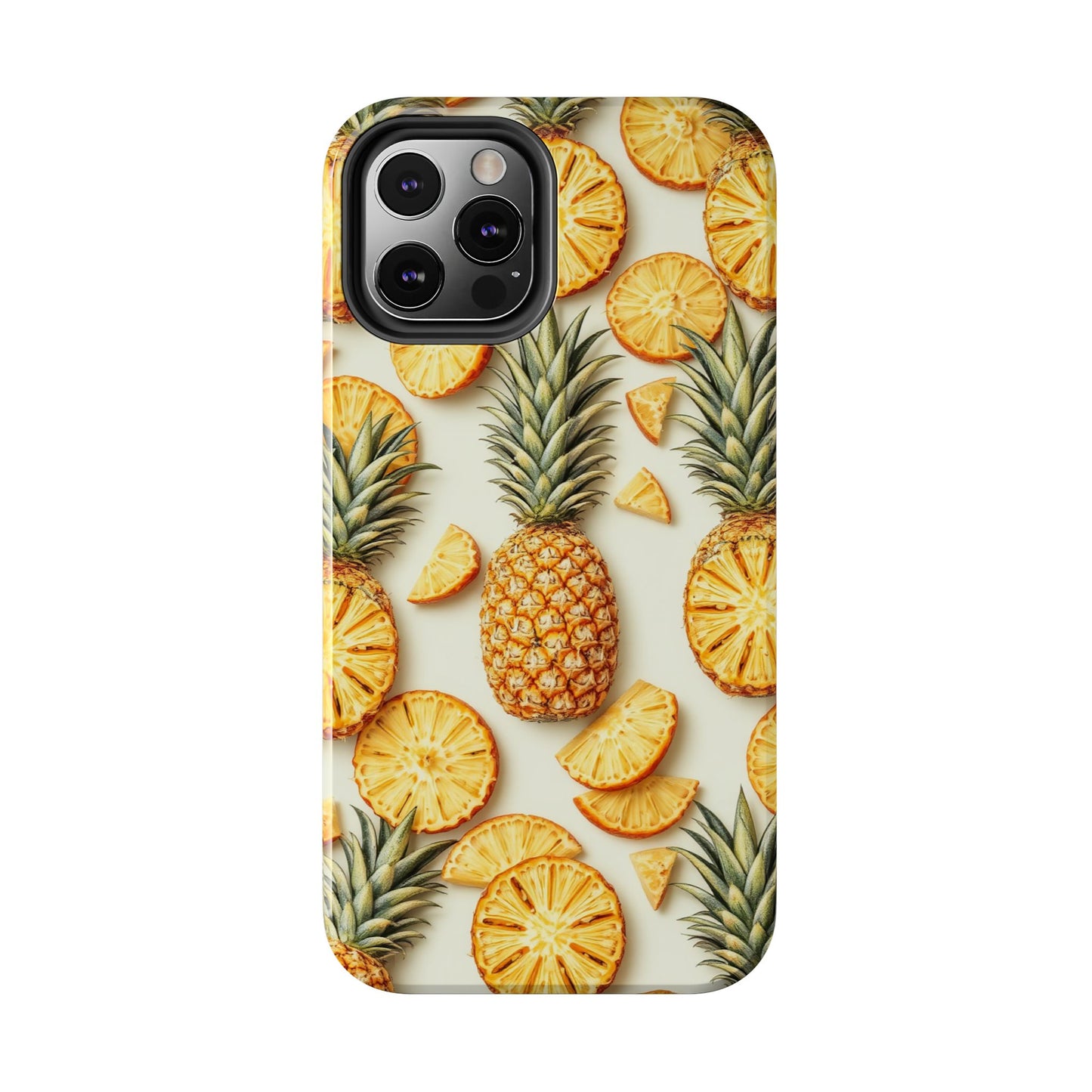 Tropical Pineapple Phone Case - Tough Phone Protector for Summer Vibes