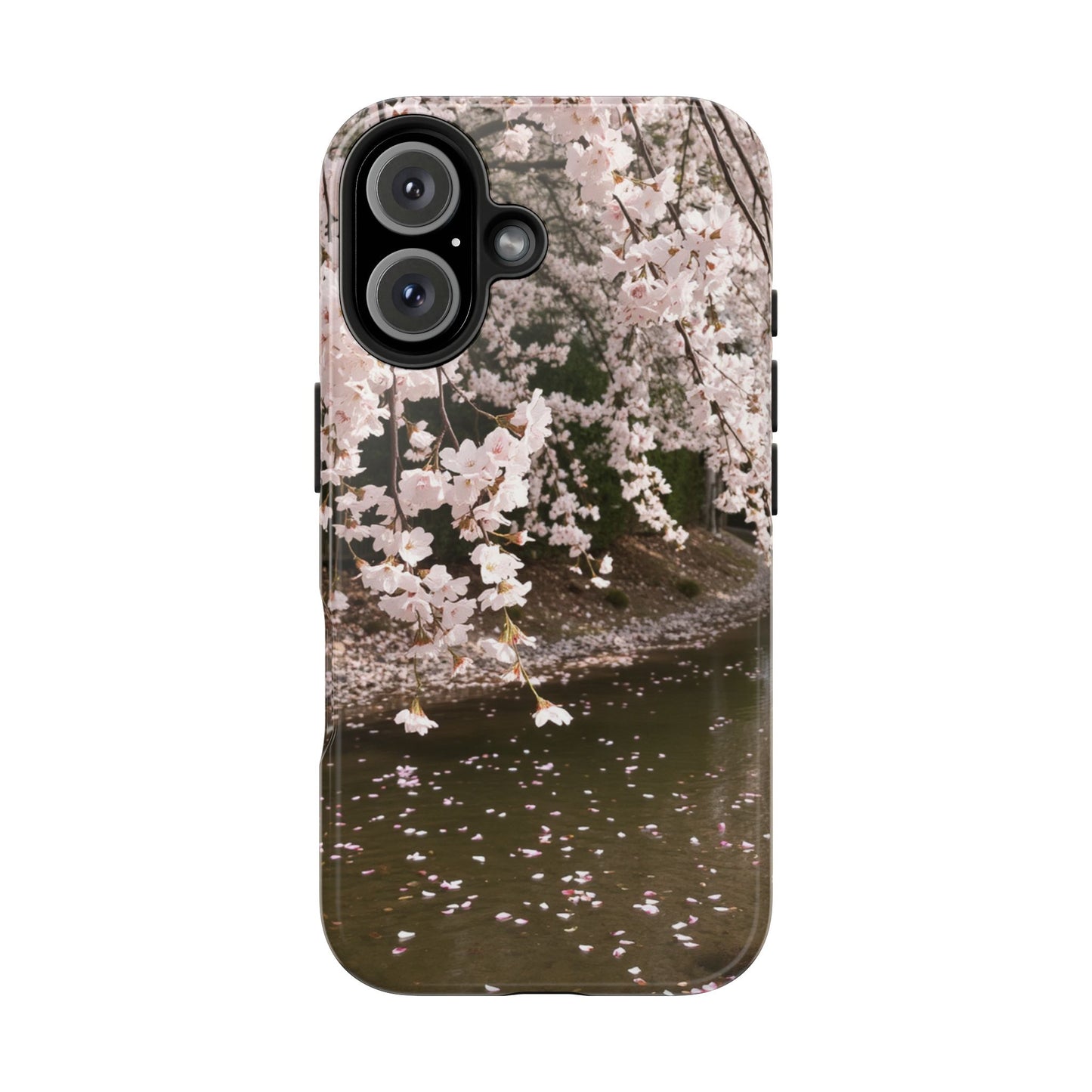 Cherry Blossom Tough Phone Cases - Durable Protection with Floral Serenity