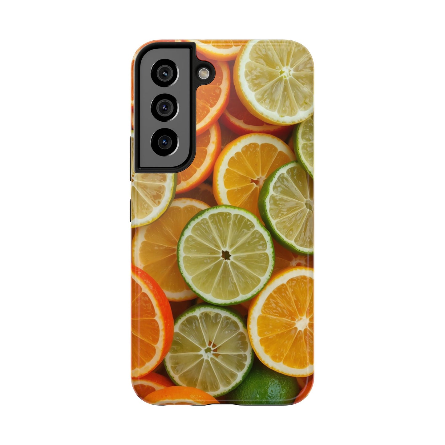 Citrus Slice Tough Phone Case – Vibrant Fruit Design for Summer Fun
