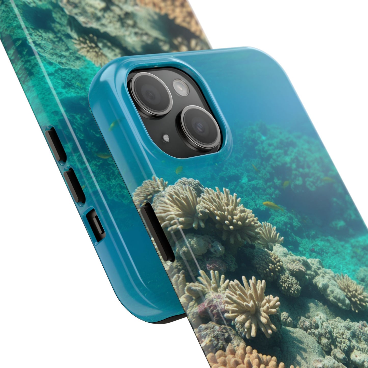 Coral Reef Tough Phone Case - Ocean Vibes Protection for Adventure Lovers
