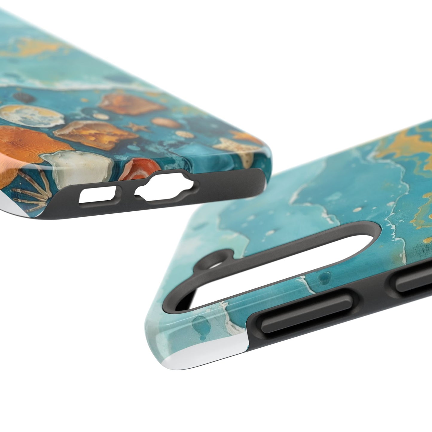 Ocean-Inspired Tough Phone Cases - Coastal Beach Vibe, Easy Accessory for Beach Lovers