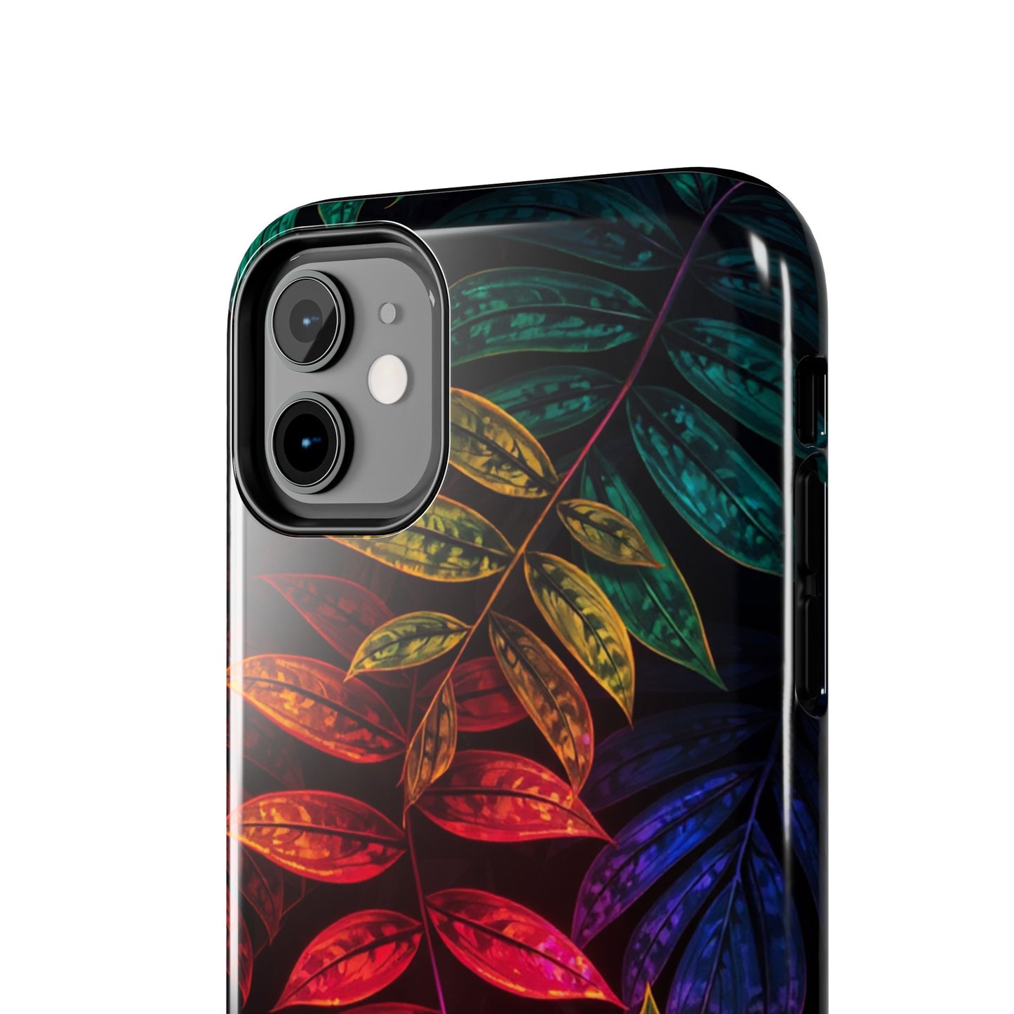 Vibrant Tropical Leaf Tough Phone Case