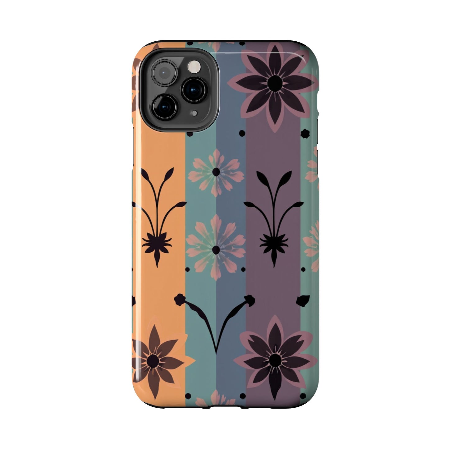 Boho Floral Tough Phone Cases - Durable & Stylish Protection - for iPhone