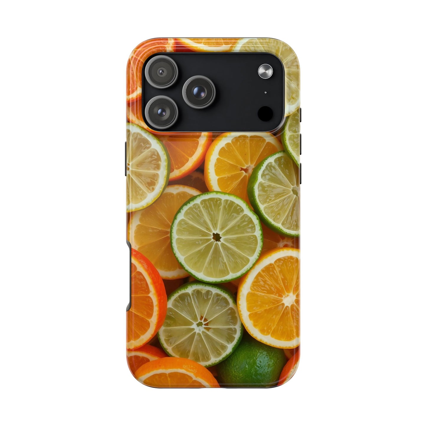 Citrus Slice Tough Phone Case – Vibrant Fruit Design for Summer Fun