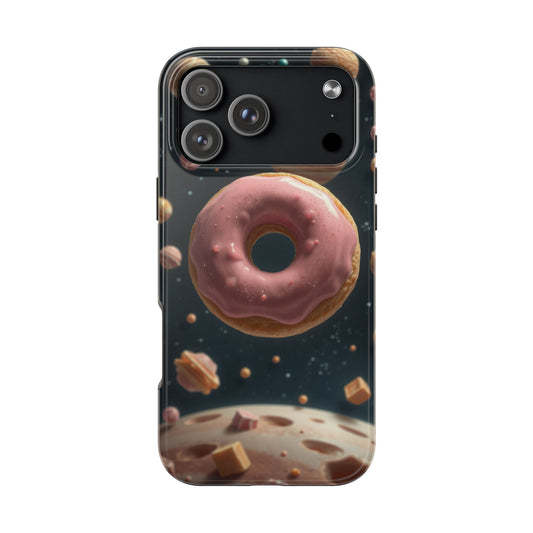 Galaxy Donut Tough Phone Case - Durable & Stylish Protective Cover