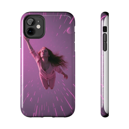 Inspirational Tough Phone Case - Cosmic Dreamer Design