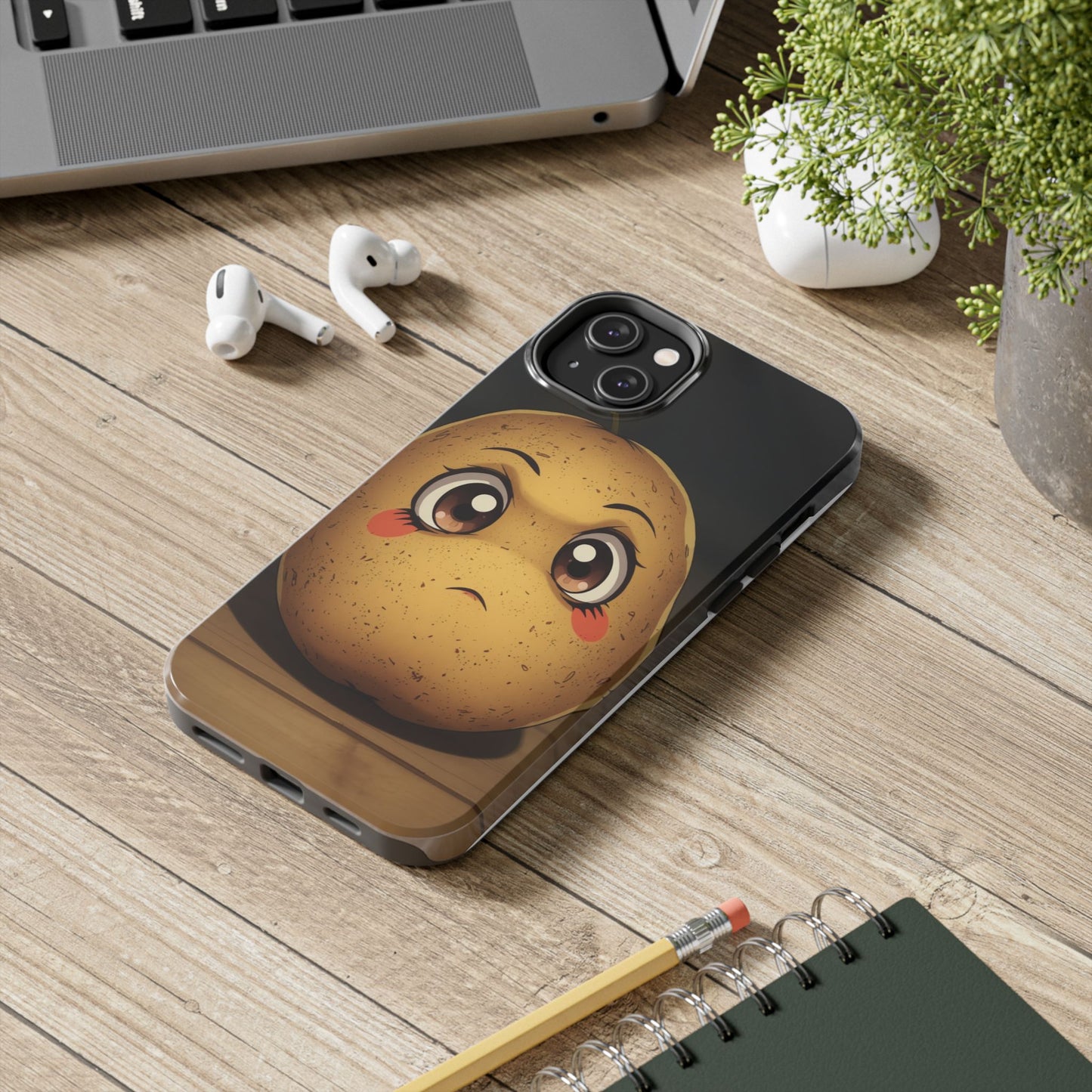 Cute Potato Phone Case with Adorable Design - Tough & Stylish Protection