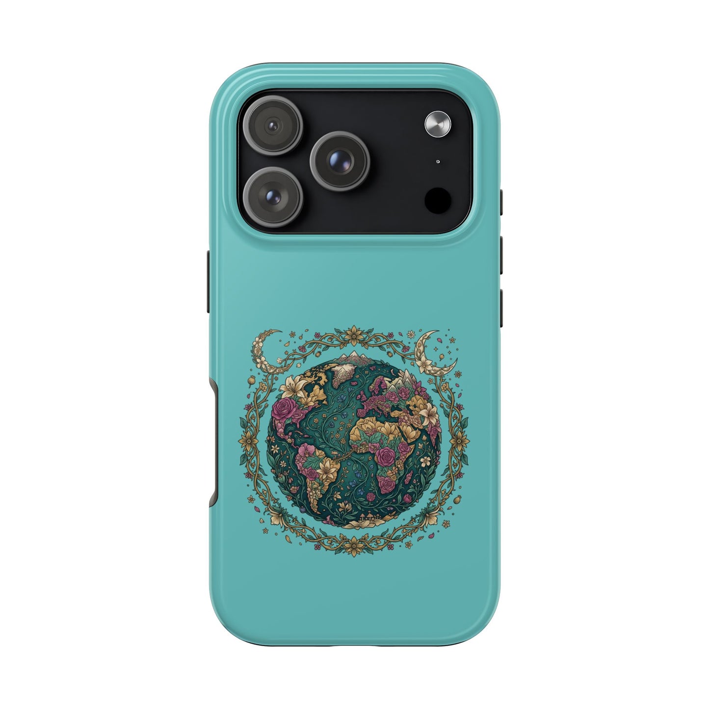 Mystical Floral Planet Phone Case — Tough Protective Phone Case
