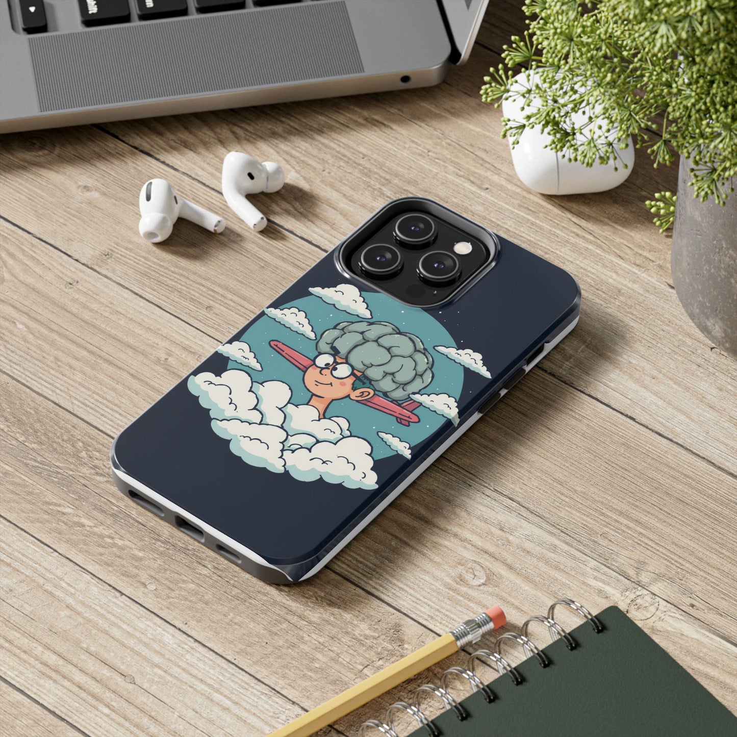 Creative Cloud Phone Case - Quirky Design for Unique Individuals