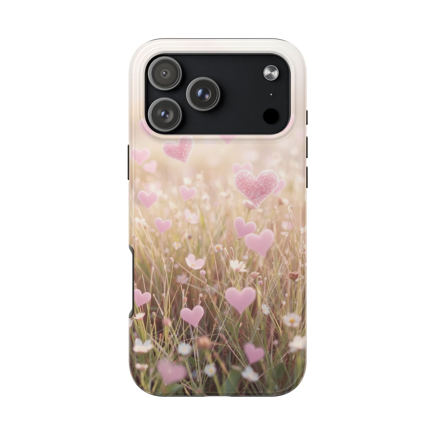 Romantic Hearts Tough Phone Case - Perfect for Lovers and Celebrations