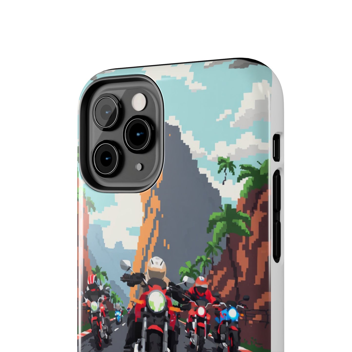 Retro Biker Tough Phone Case - Perfect for Motorcycle Lovers