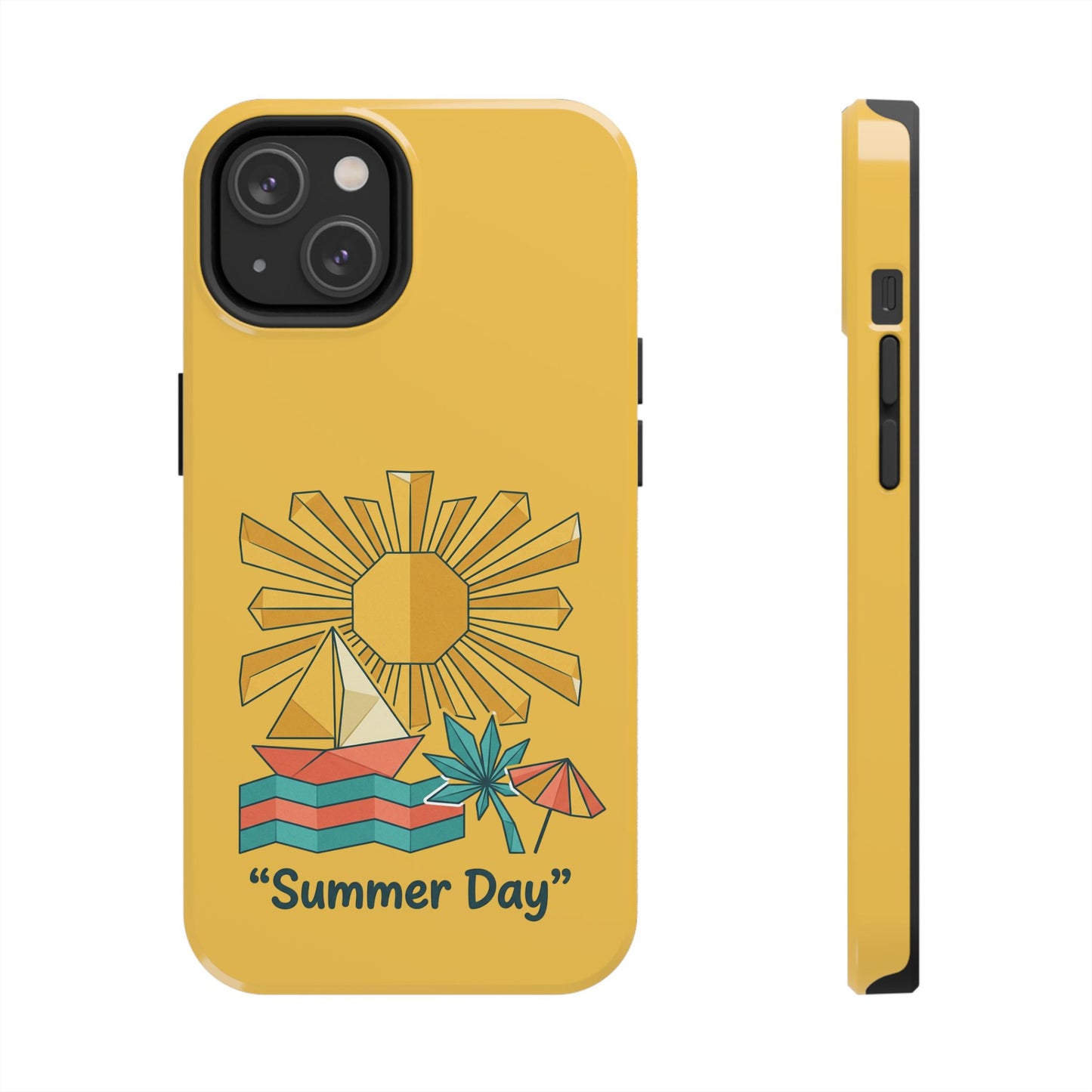 Summer Day Origami iPhone Case — Tough Protective Cover