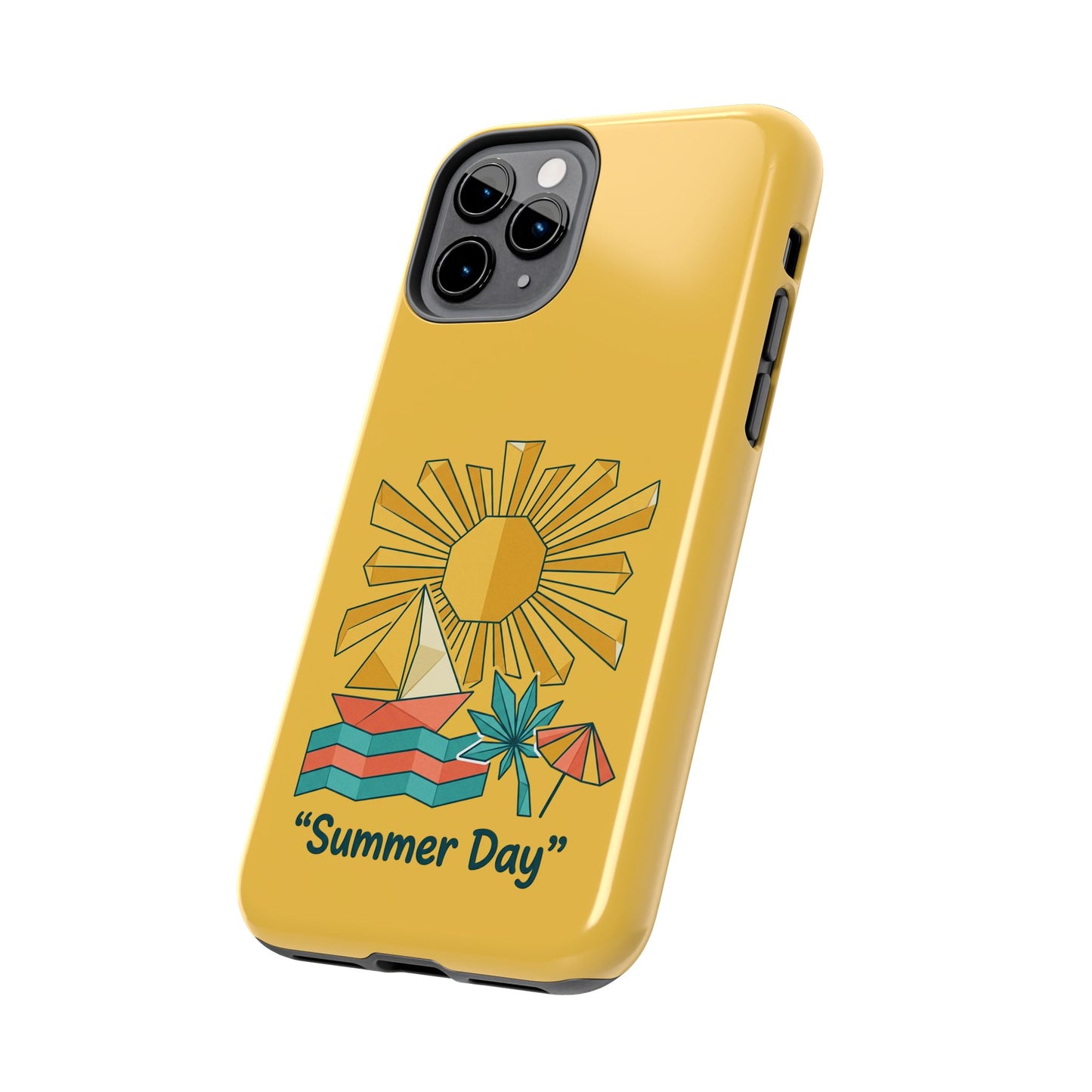 Summer Day Origami iPhone Case — Tough Protective Cover