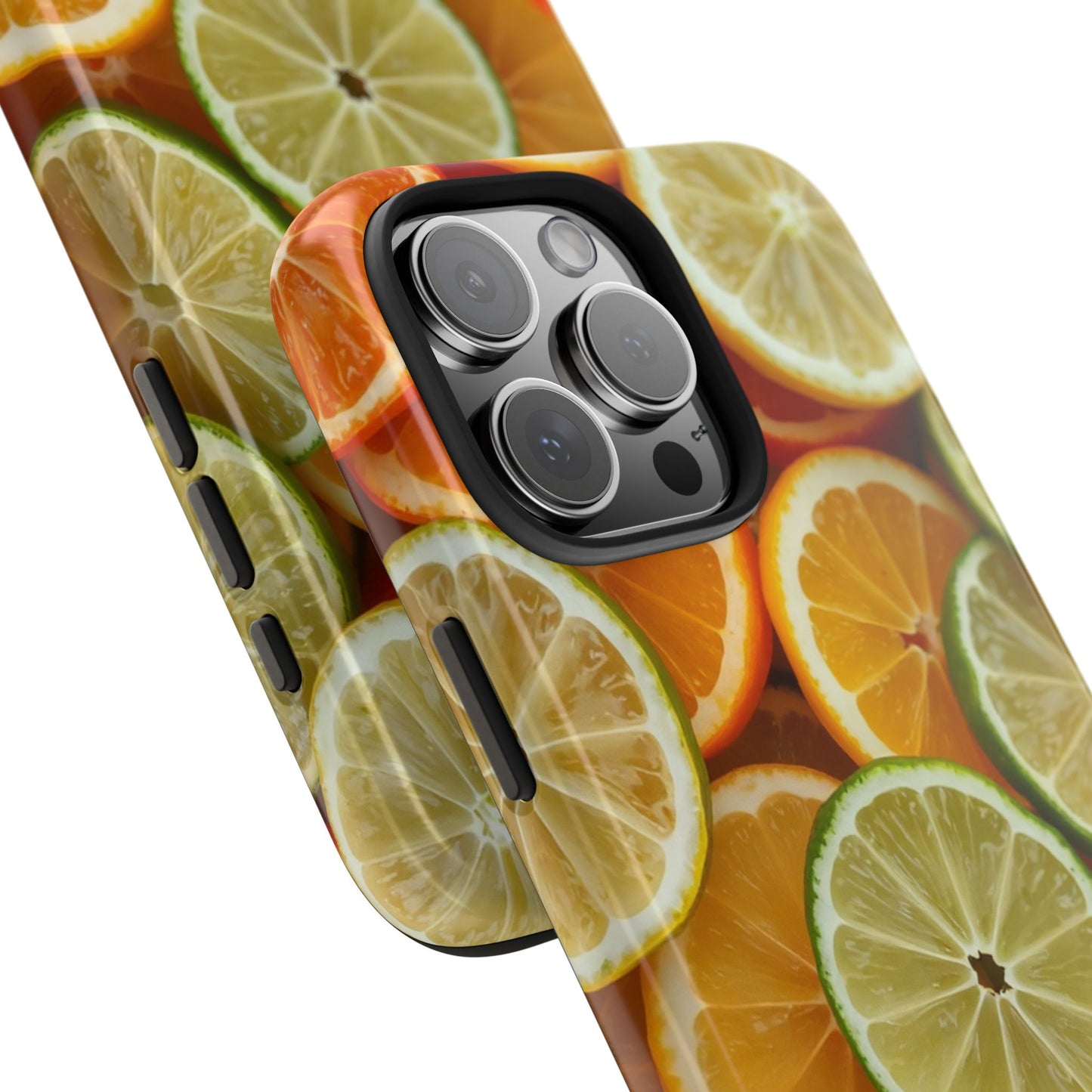 Citrus Slice Tough Phone Case – Vibrant Fruit Design for Summer Fun