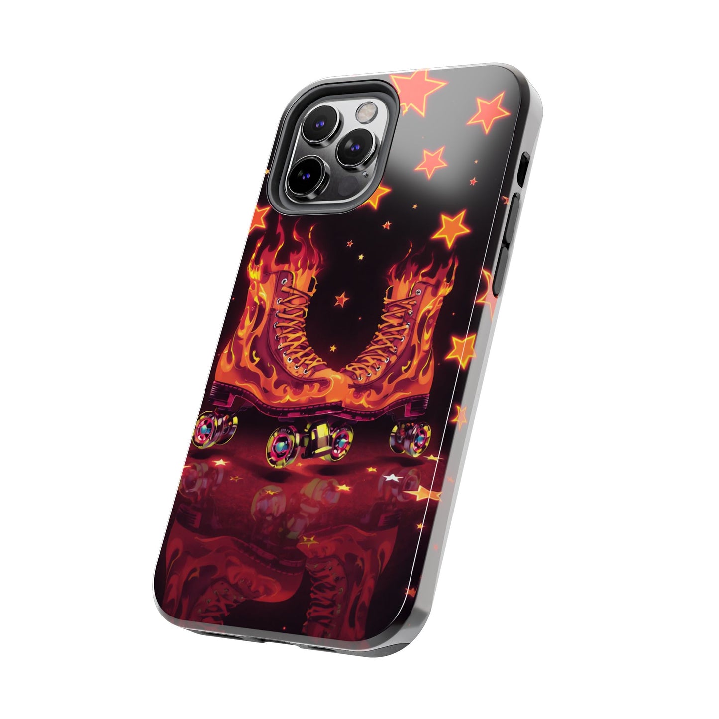 Retro Roller Skates Tough Phone Case - Stylish & Durable