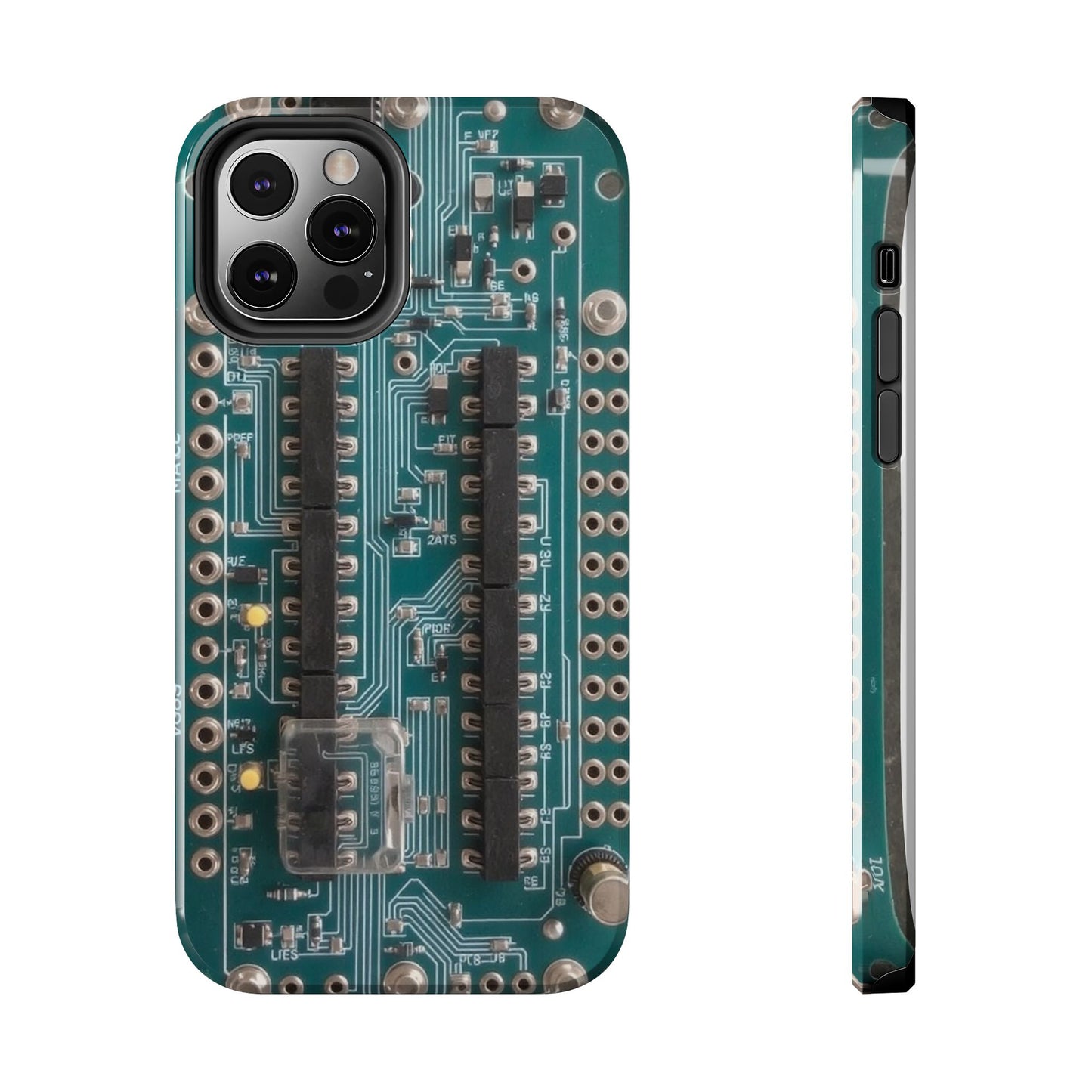 Old Circuits Design Tough Phone Case - for iPhone