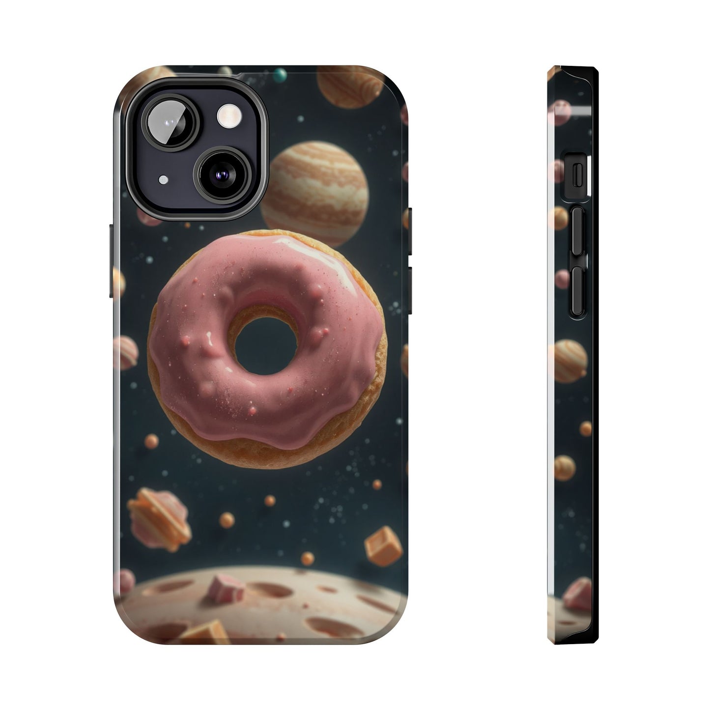 Galaxy Donut Tough Phone Case - Durable & Stylish Protective Cover