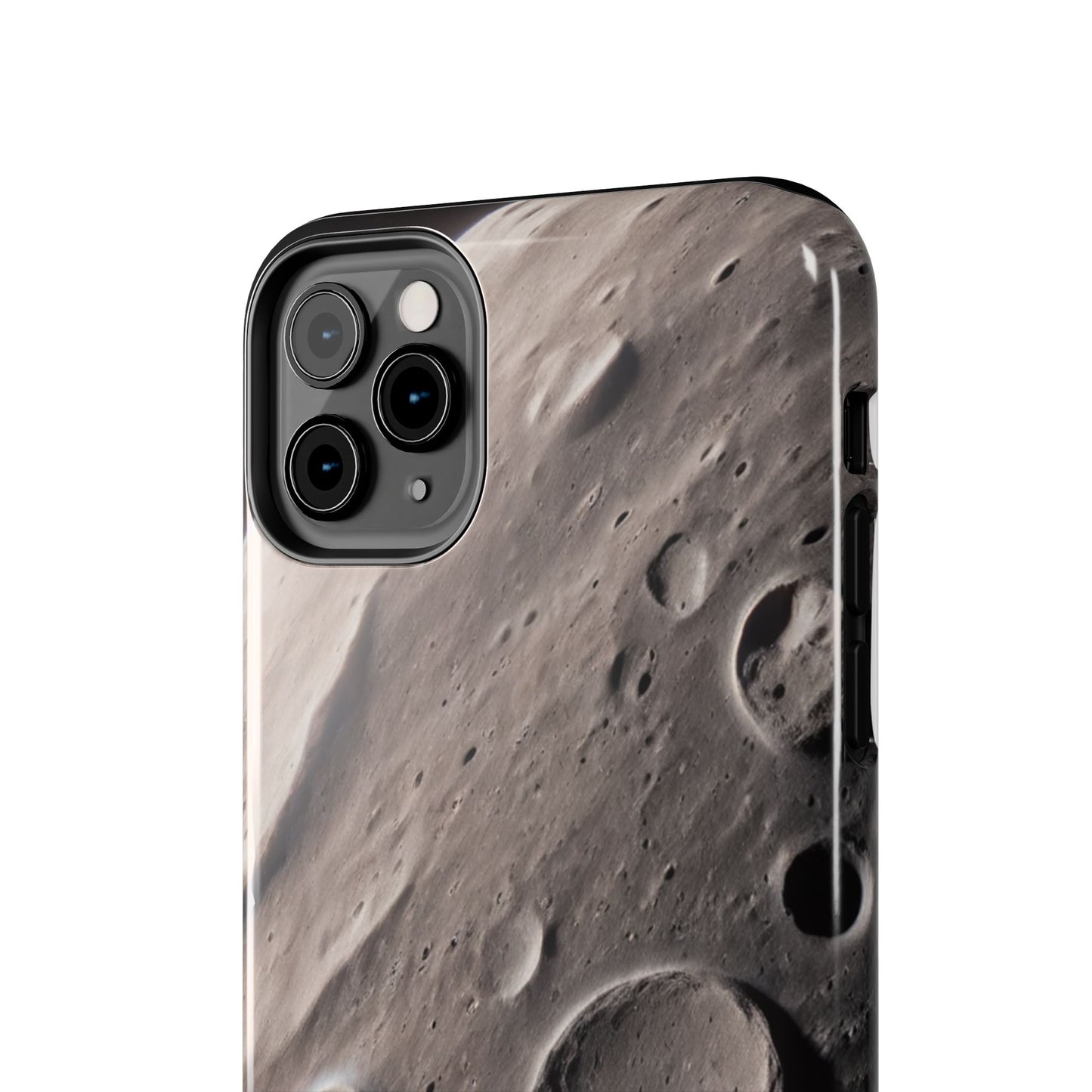 Celestial Moon Surface Tough Phone Case | Durable Space-Themed Design - for iPhone