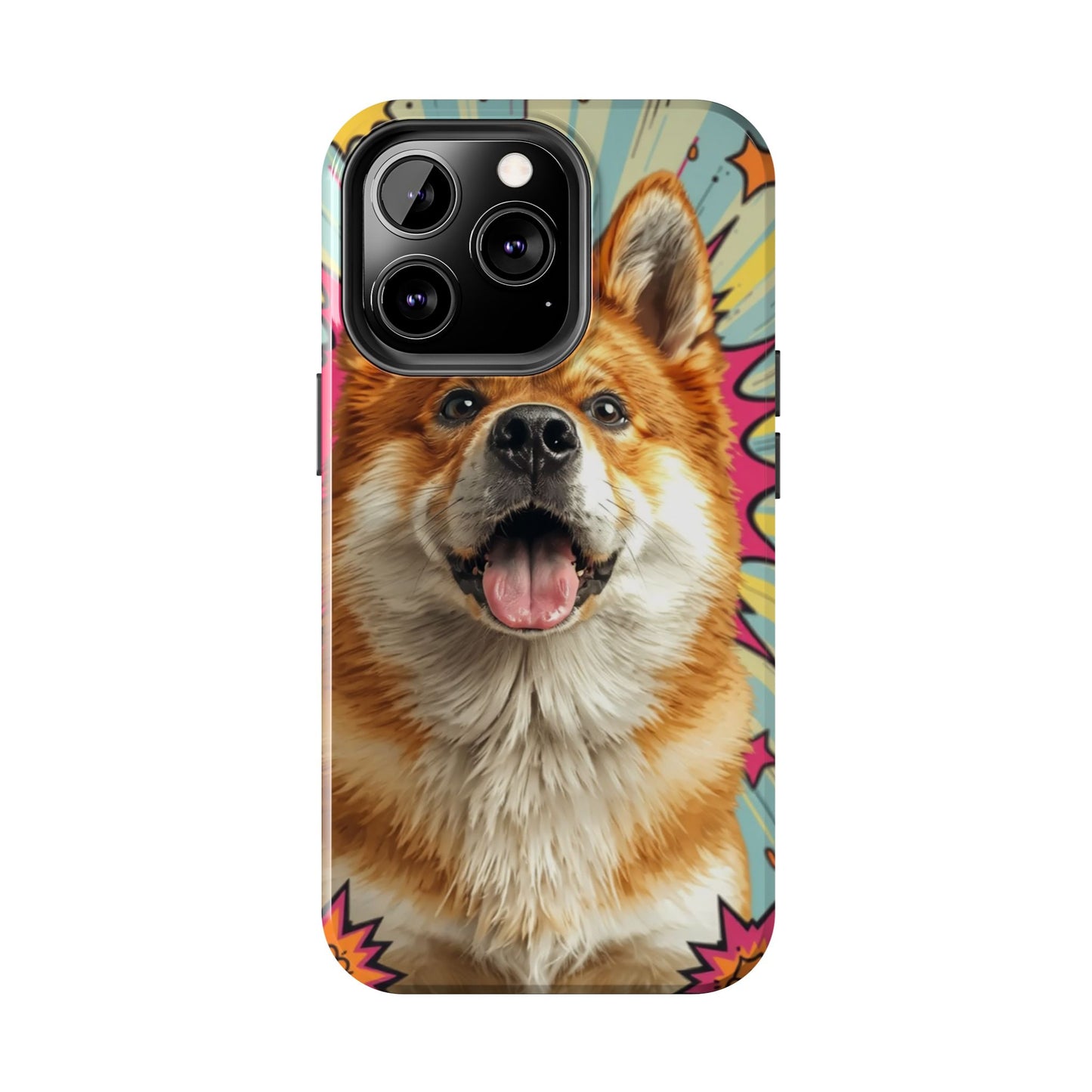 Playful Dog Tough Phone Case - Durable & Stylish Pet Lover Gift