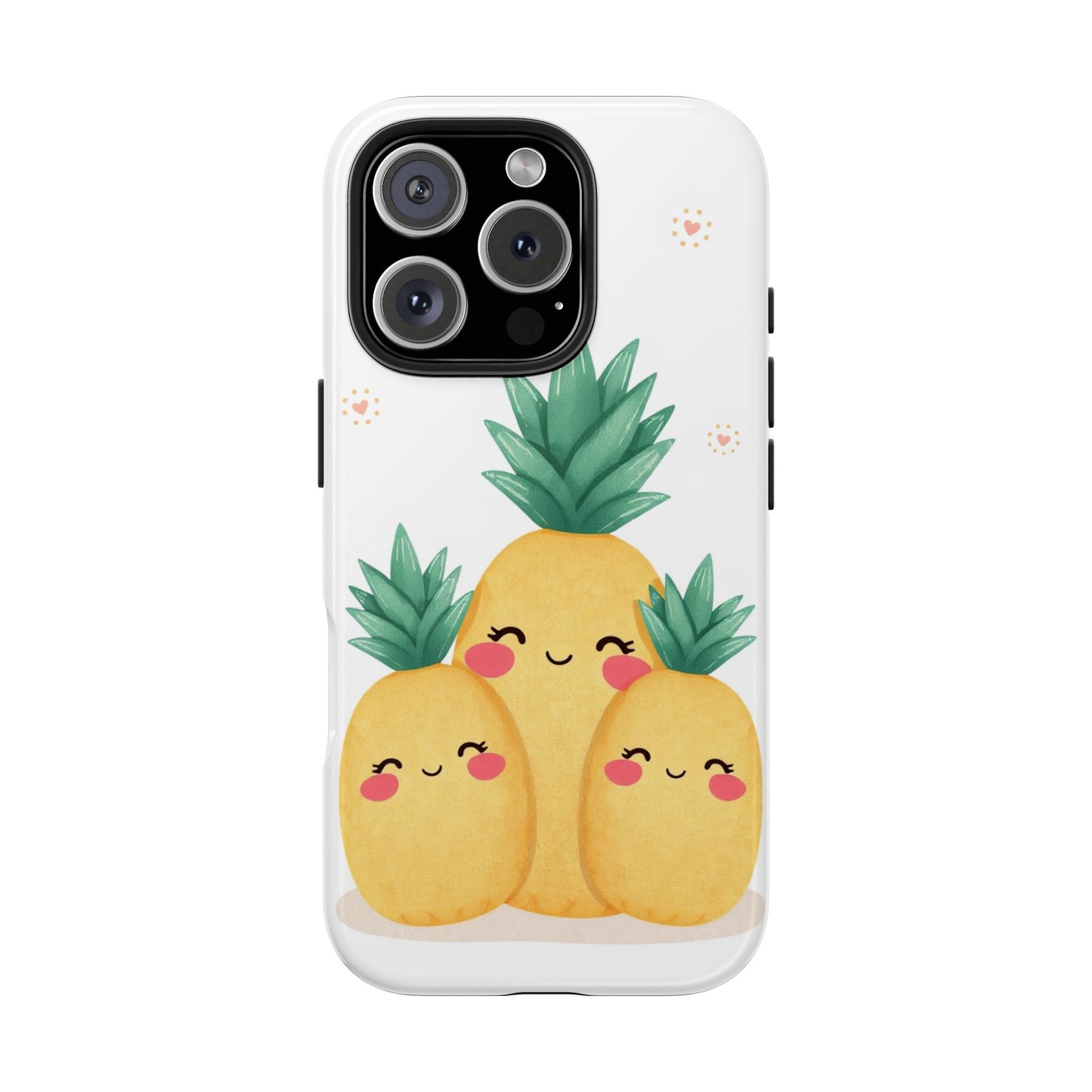 Cute Pineapple Tough Phone Cases | Fun Gift for Pineapple Lovers | Summer Vibes | Durable Phone Protection | Quirky Phone Accessory