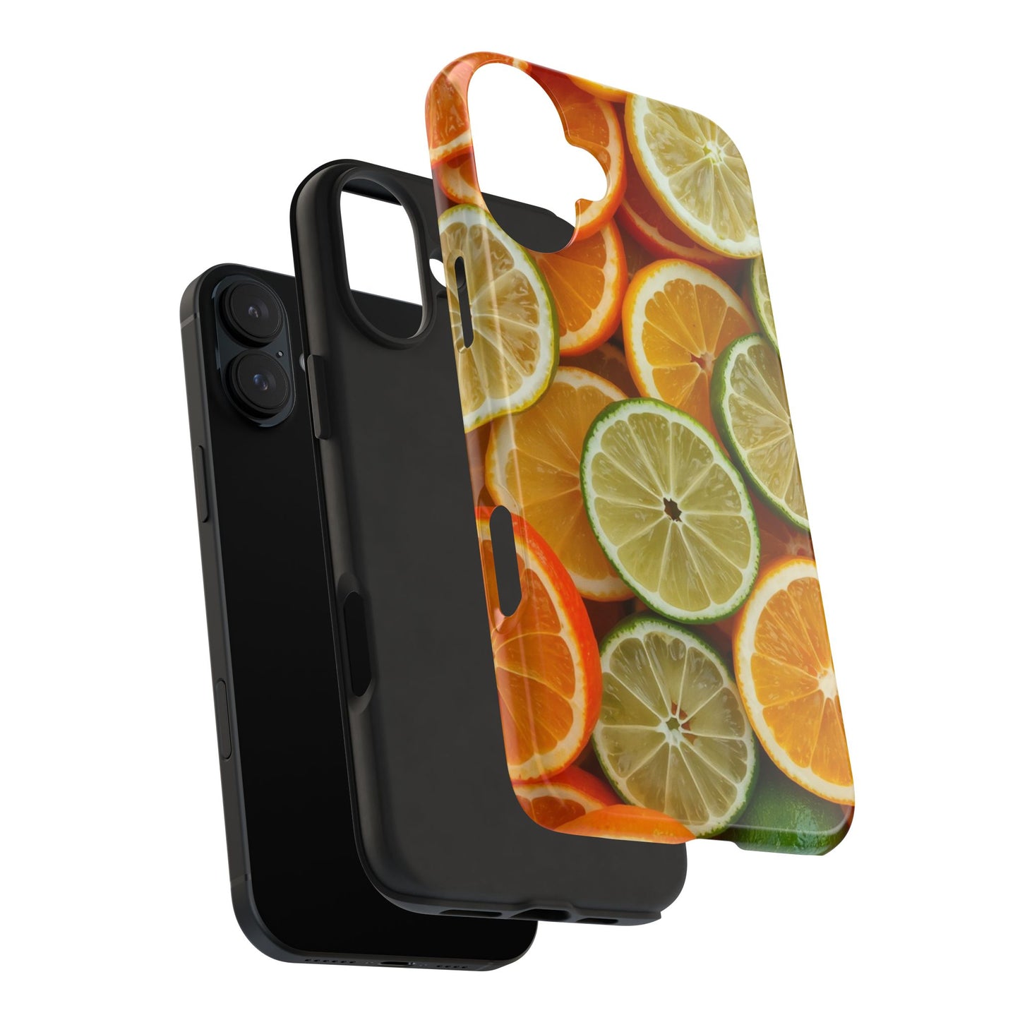 Citrus Slice Tough Phone Case – Vibrant Fruit Design for Summer Fun