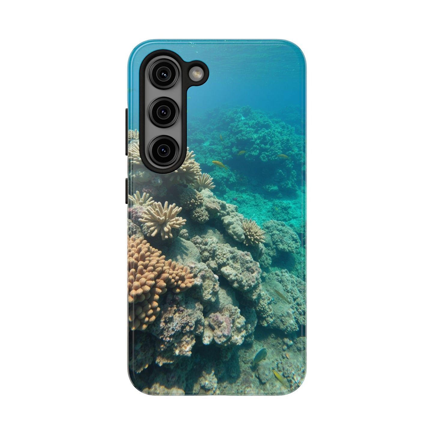 Coral Reef Tough Phone Case - Ocean Vibes Protection for Adventure Lovers