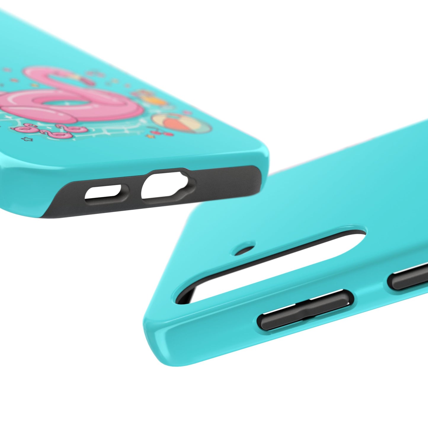 Flamingo Pool Party iPhone Case