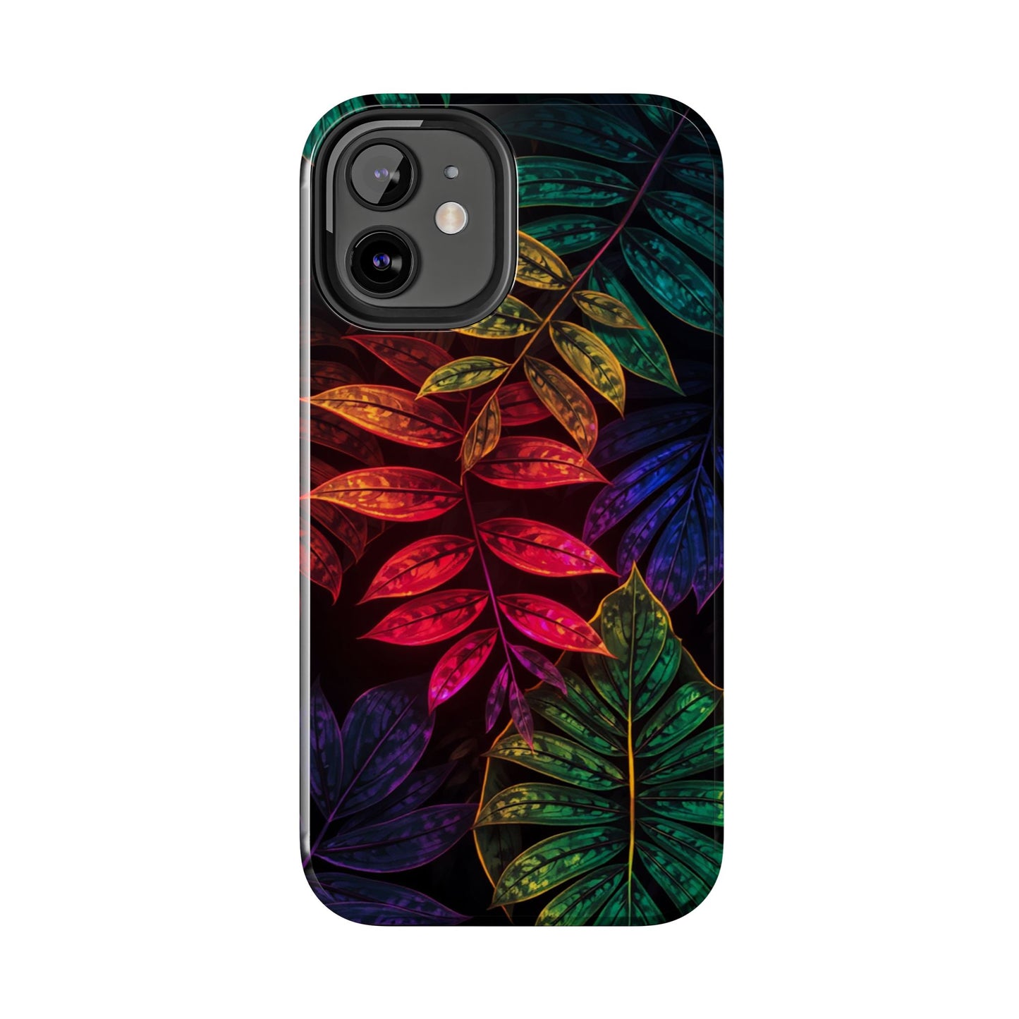 Vibrant Tropical Leaf Tough Phone Case